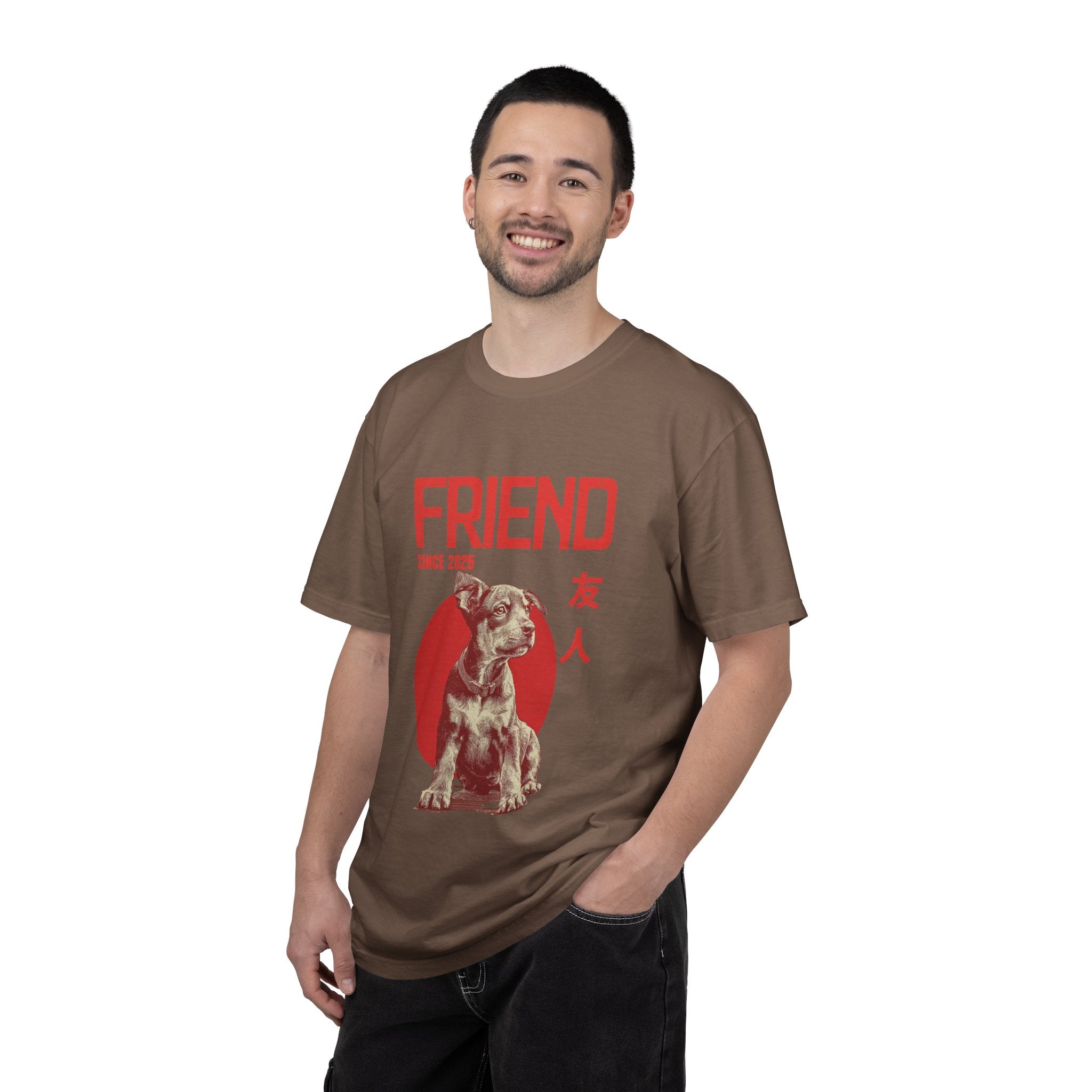 Doberman Friend Shirt | Anime Dog T-Shirt | Unisex Birthday Gift | Custom Year Personalization | Gift for Dog Lovers and Anime Fans