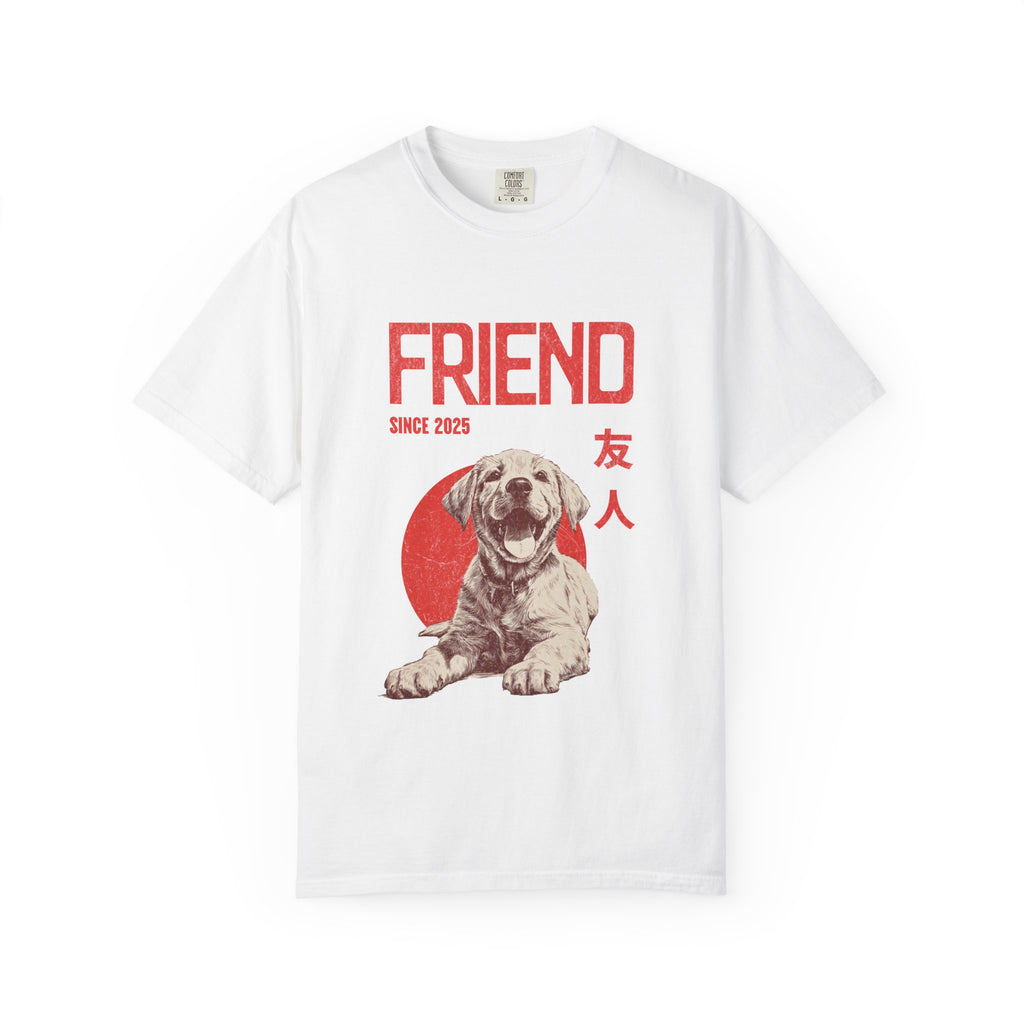 Labrador Retriever Puppy Tee | Anime Dog Shirt | Unisex Birthday Gift | Custom Year Personalization | Gift for Dog Lovers and Anime Fans