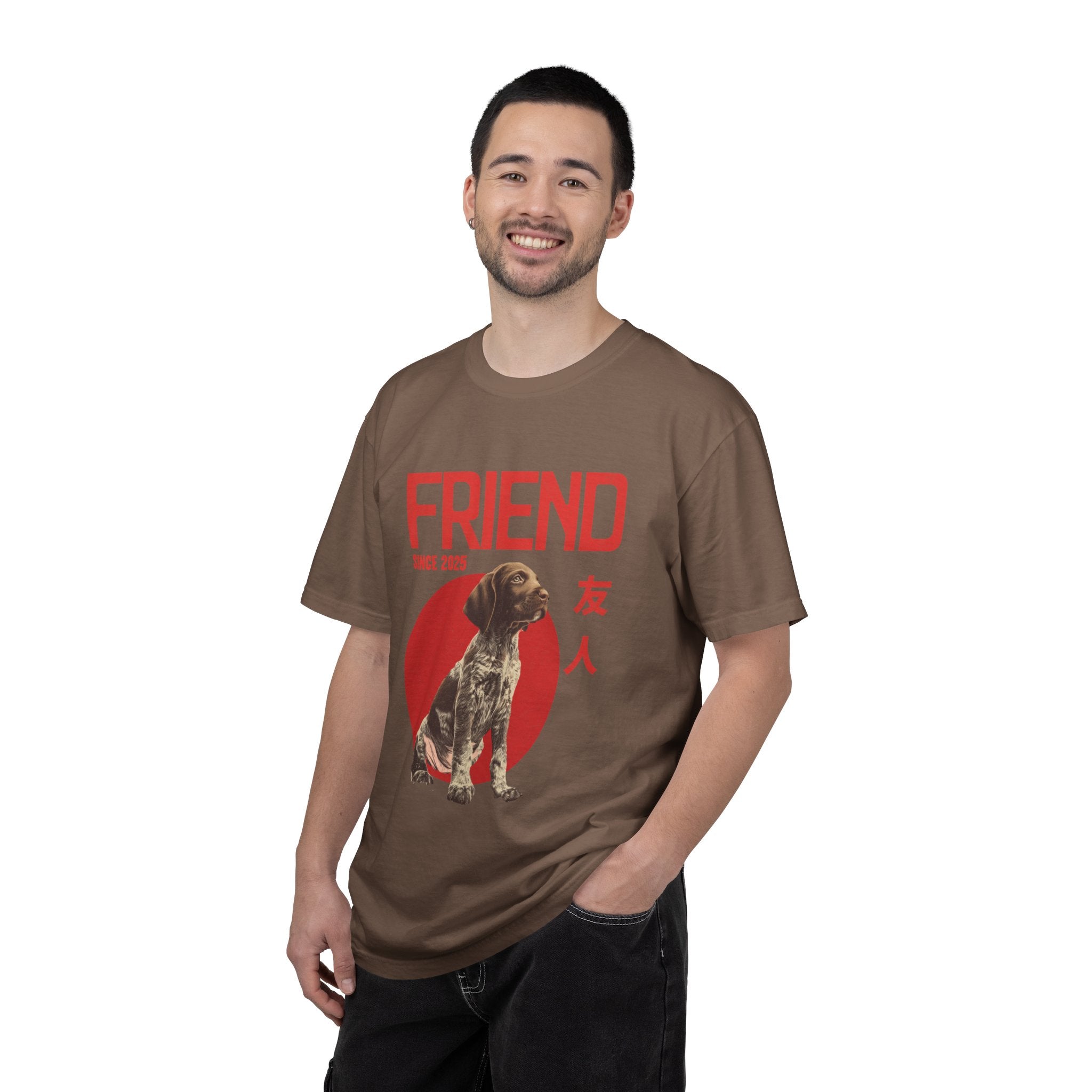 German Pointer Puppy T-shirt | Anime Dog Shirt | Pet Memorial, Adoption Gift | Custom Year Personalization | Comfort Colors®