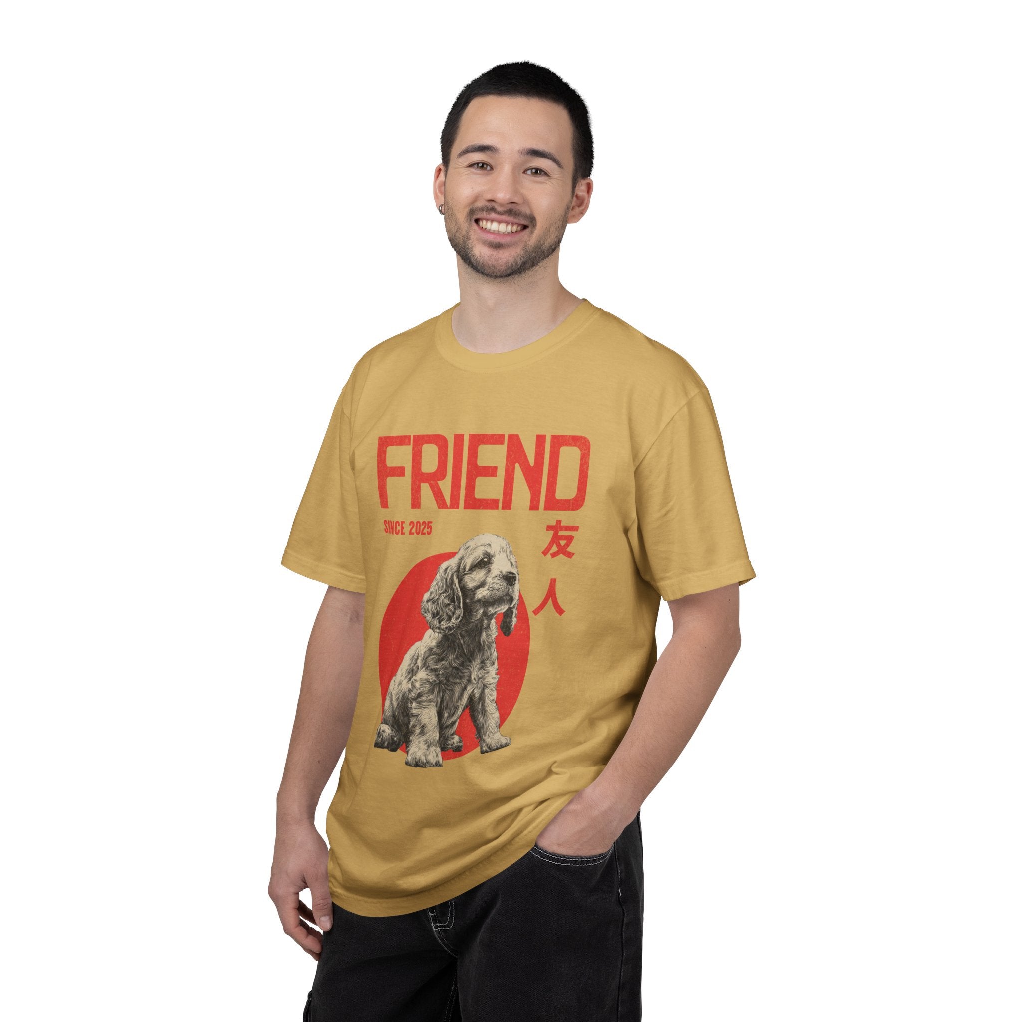 Cocker Spaniel Puppy T-shirt | Anime Dog Shirt | Pet Memorial, Adoption Gift | Custom Year Personalization | Dog mama |Comfort Colors®