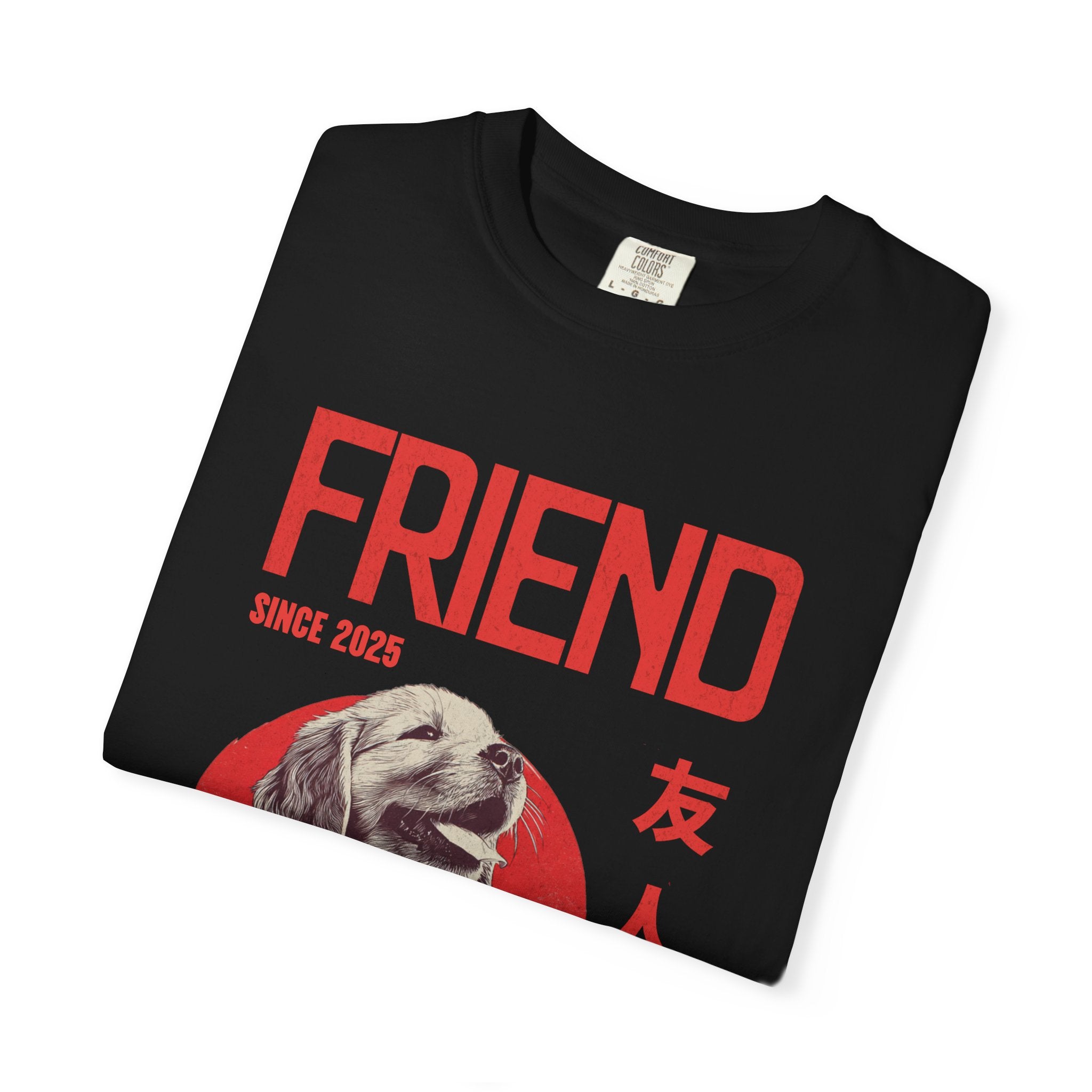 Golden Retriever Puppy Tee | Anime Dog Shirt | Unisex Birthday Gift | Custom Year Personalization | Gift for Dog Lovers and Anime Fans