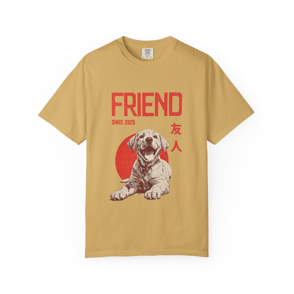 Labrador Retriever Puppy Tee | Anime Dog Shirt | Unisex Birthday Gift | Custom Year Personalization | Gift for Dog Lovers and Anime Fans