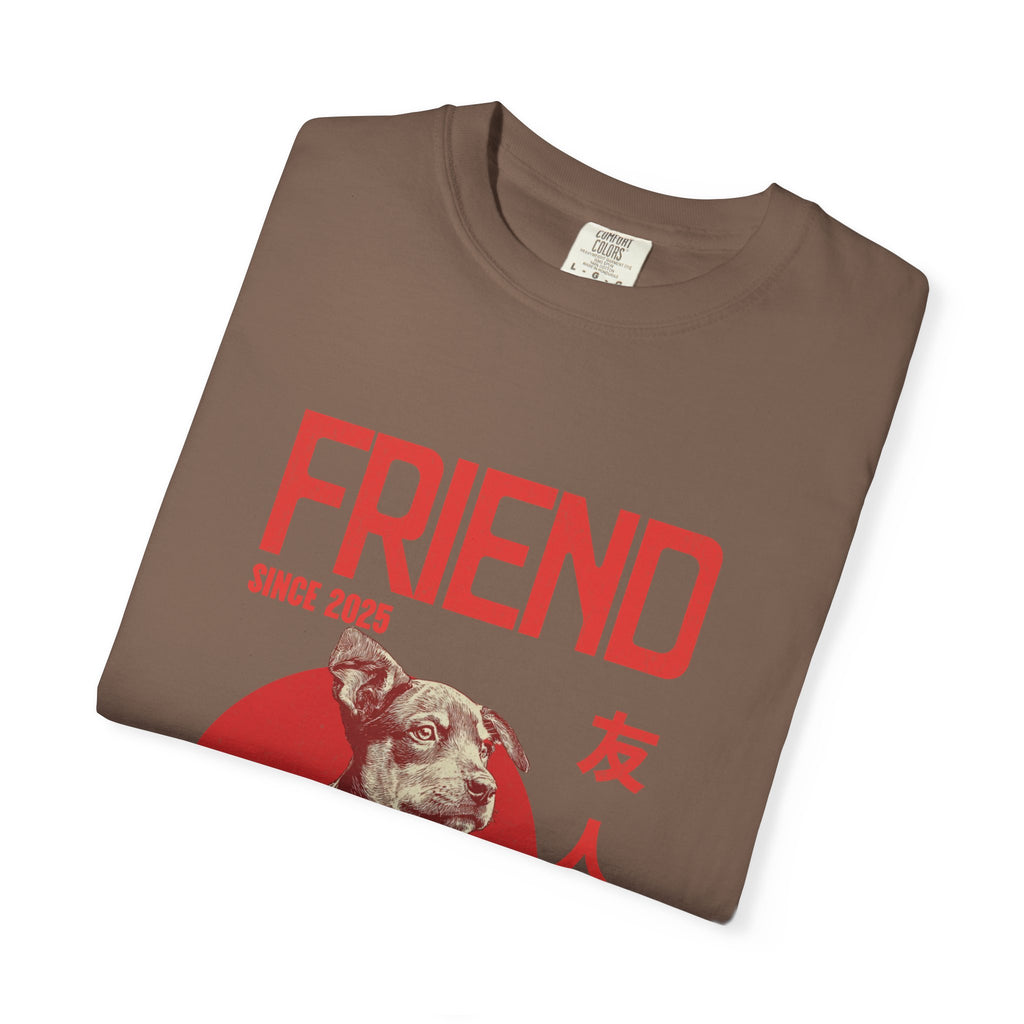 Doberman Friend Shirt | Anime Dog T-Shirt | Unisex Birthday Gift | Custom Year Personalization | Gift for Dog Lovers and Anime Fans