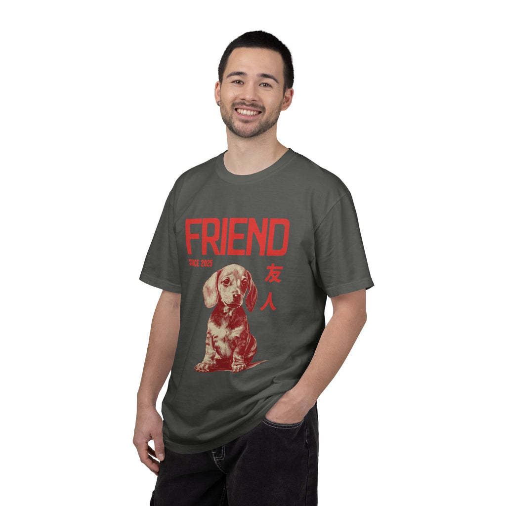 Dachshund Puppy T-shirt | Anime Dog Shirt | Pet Memorial, Adoption Gift | Custom Year Personalization | Puppy owner mama |Comfort Colors®