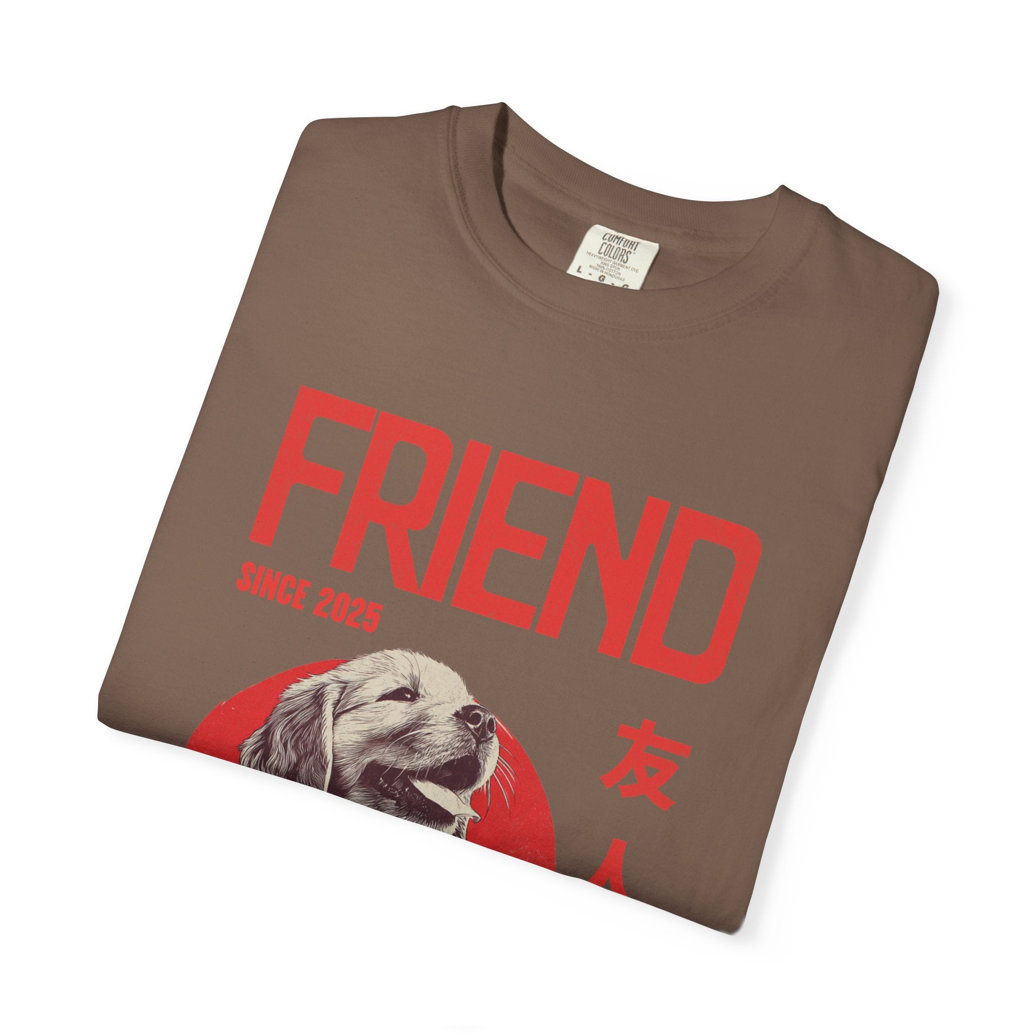 Golden Retriever Puppy Tee | Anime Dog Shirt | Unisex Birthday Gift | Custom Year Personalization | Gift for Dog Lovers and Anime Fans