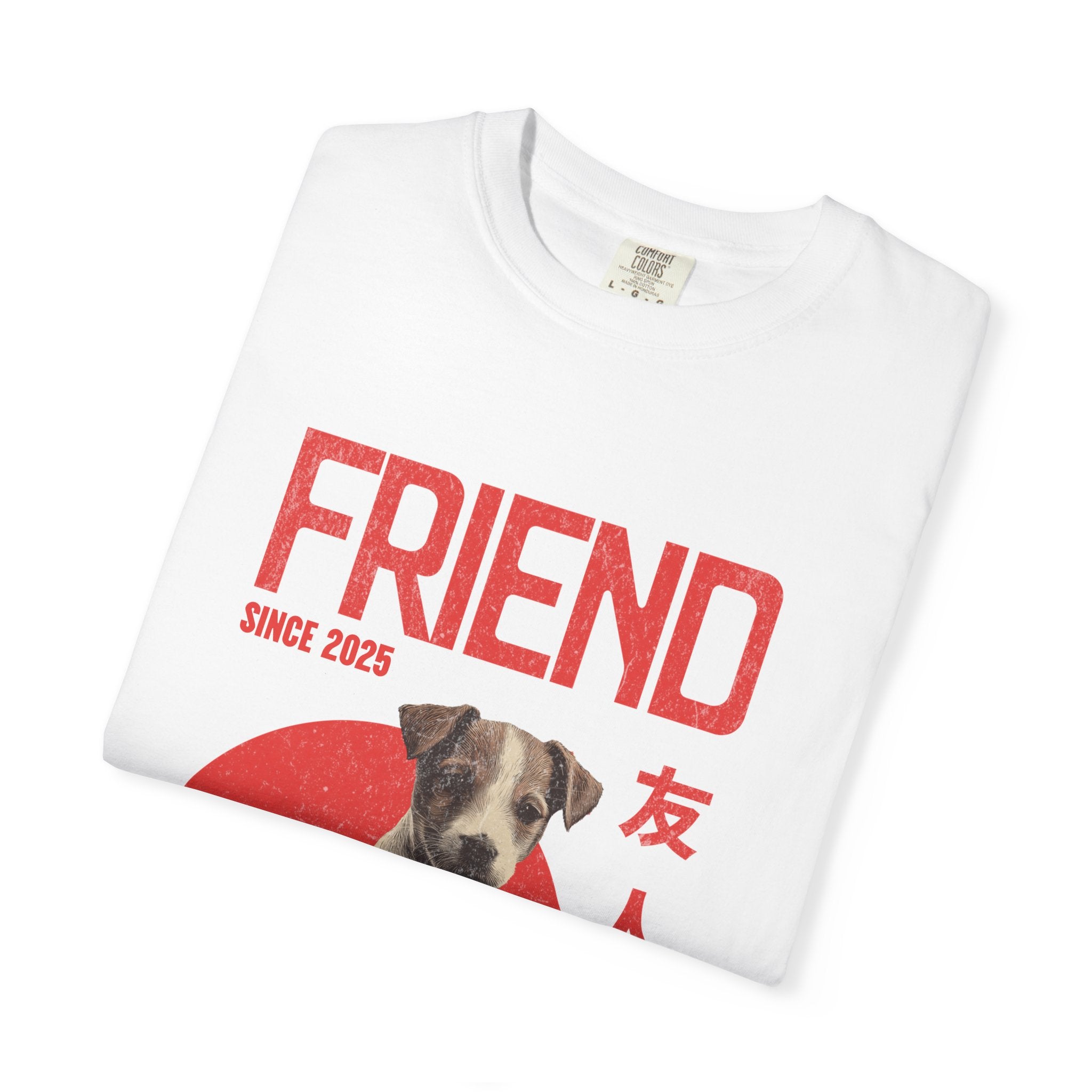 Jack Russel Puppy T-shirt | Anime Dog Shirt | Pet Memorial, Adoption Gift | Custom Year Personalization | Comfort Colors®