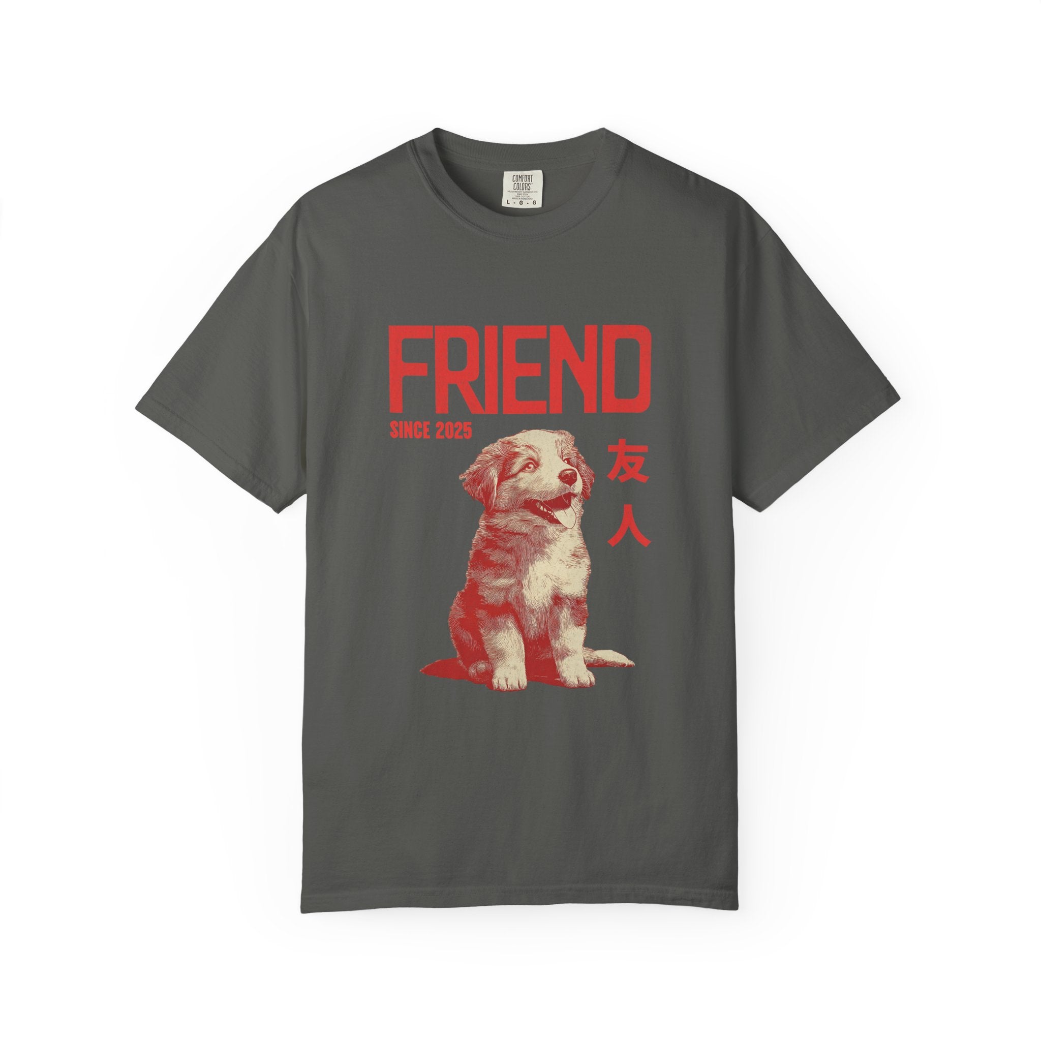 Australian Shepherd Friend Tee | Anime Dog Shirt | Unisex Birthday Gift | Custom Year Personalization | Gift for Dog Lovers and Anime Fans