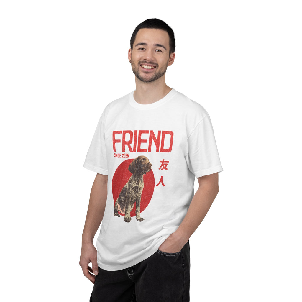 German Pointer Puppy T-shirt | Anime Dog Shirt | Pet Memorial, Adoption Gift | Custom Year Personalization | Comfort Colors®