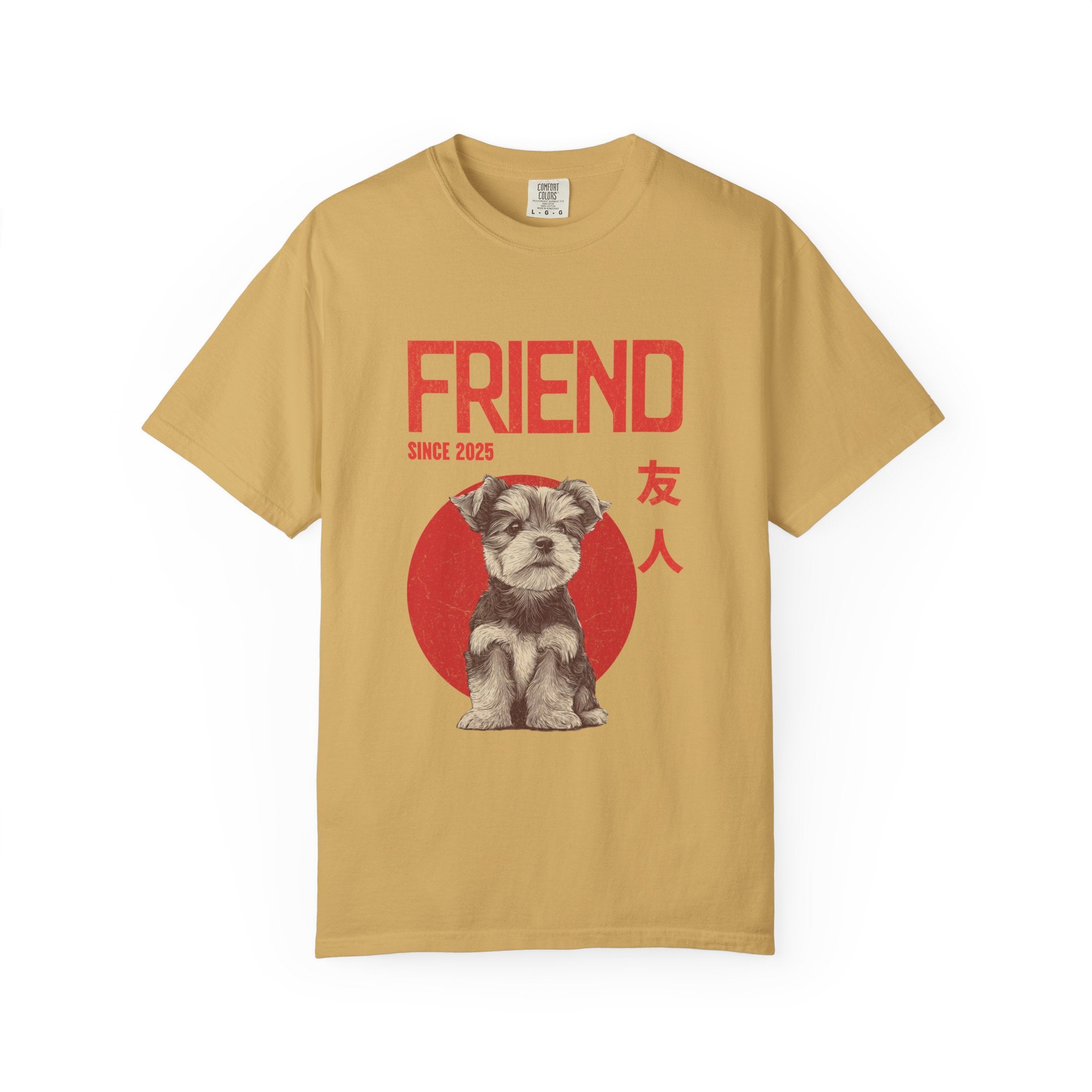 Yorkshire Terrier Puppy T-shirt | Anime Dog Shirt | Pet Memorial, Adoption Gift | Custom Year Personalization | Comfort Colors®