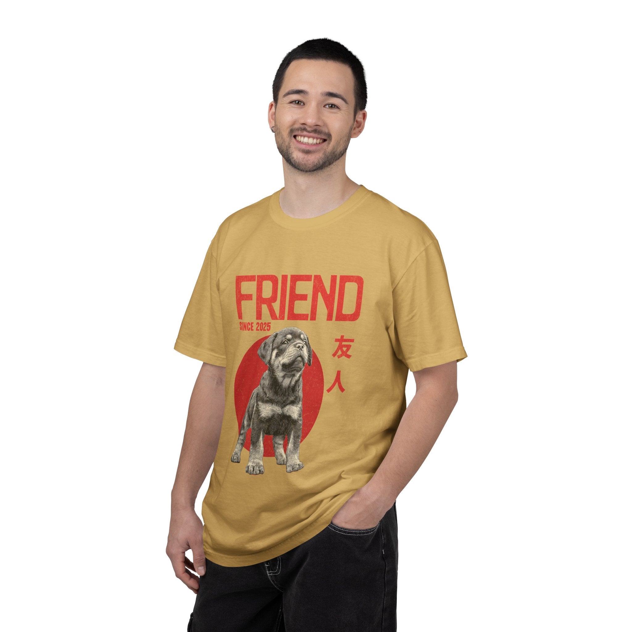 Rottweiler Puppy T-shirt | Anime Dog Shirt | Pet Memorial, Adoption Gift | Custom Year Personalization | Comfort Colors®