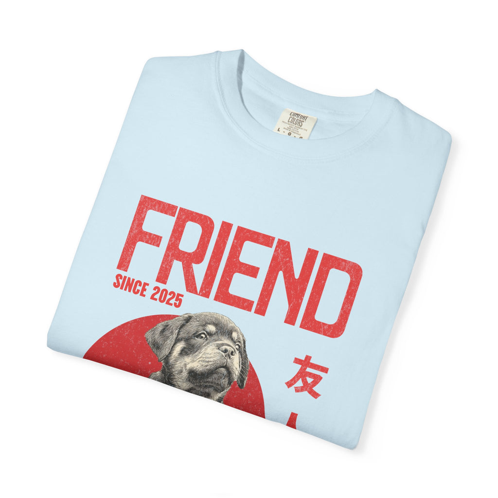 Rottweiler Puppy T-shirt | Anime Dog Shirt | Pet Memorial, Adoption Gift | Custom Year Personalization | Comfort Colors®