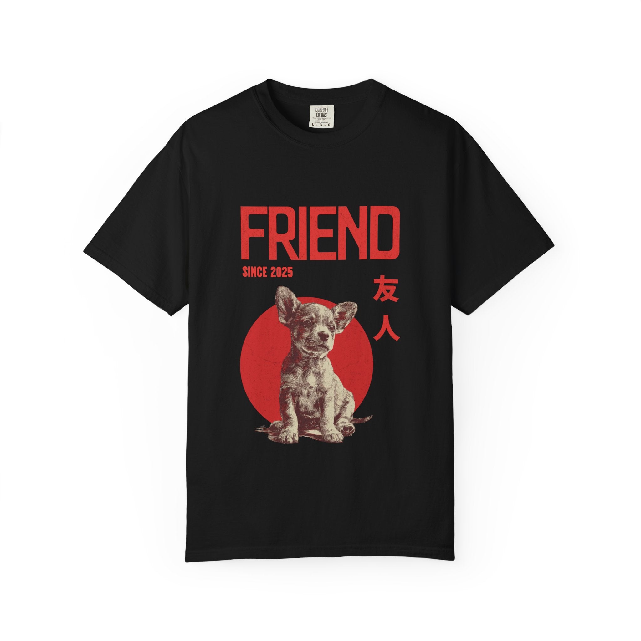 Chihuahua  Puppy T-shirt | Anime Dog Shirt | Pet Memorial, Adoption Gift | Custom Year Personalization | Puppy owner mama |Comfort Colors®