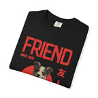 Border Collie Puppy T-shirt | Anime Dog Shirt | Pet Memorial, Adoption Gift | Custom Year Personalization | Comfort Colors®
