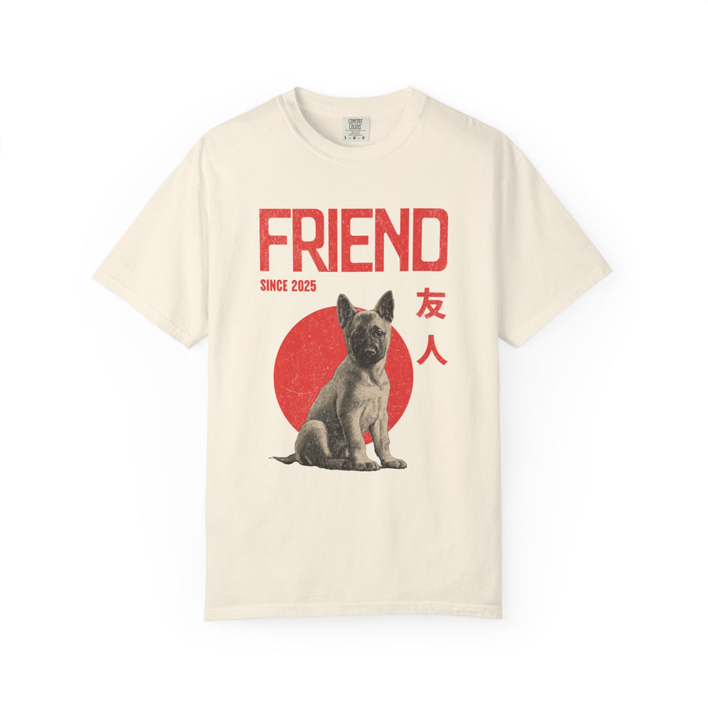 Belgian Malinois Puppy T-shirt | Anime Dog Shirt | Pet Memorial, Adoption Gift | Custom Year Personalization | Dog dad |Comfort Colors®