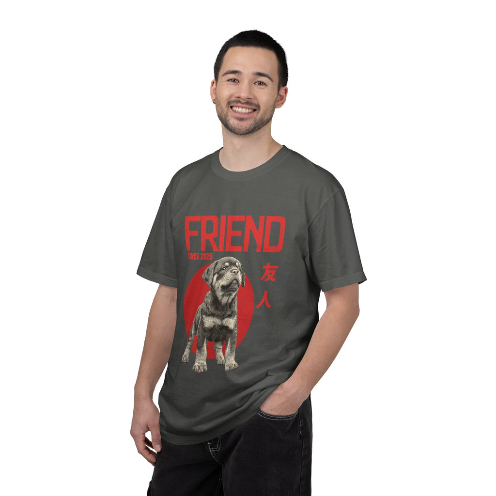 Rottweiler Puppy T-shirt | Anime Dog Shirt | Pet Memorial, Adoption Gift | Custom Year Personalization | Comfort Colors®