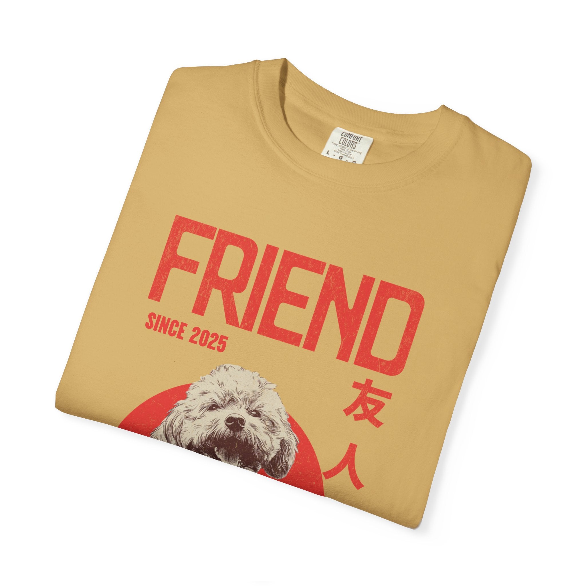 Poodle Puppy T-shirt | Anime Dog Shirt | Unisex Birthday Gift | Custom Year Personalization | Gift for Dog Lovers and Anime Fans