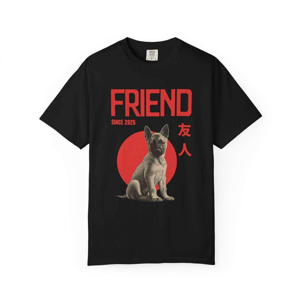 Belgian Malinois Puppy T-shirt | Anime Dog Shirt | Pet Memorial, Adoption Gift | Custom Year Personalization | Dog dad |Comfort Colors®