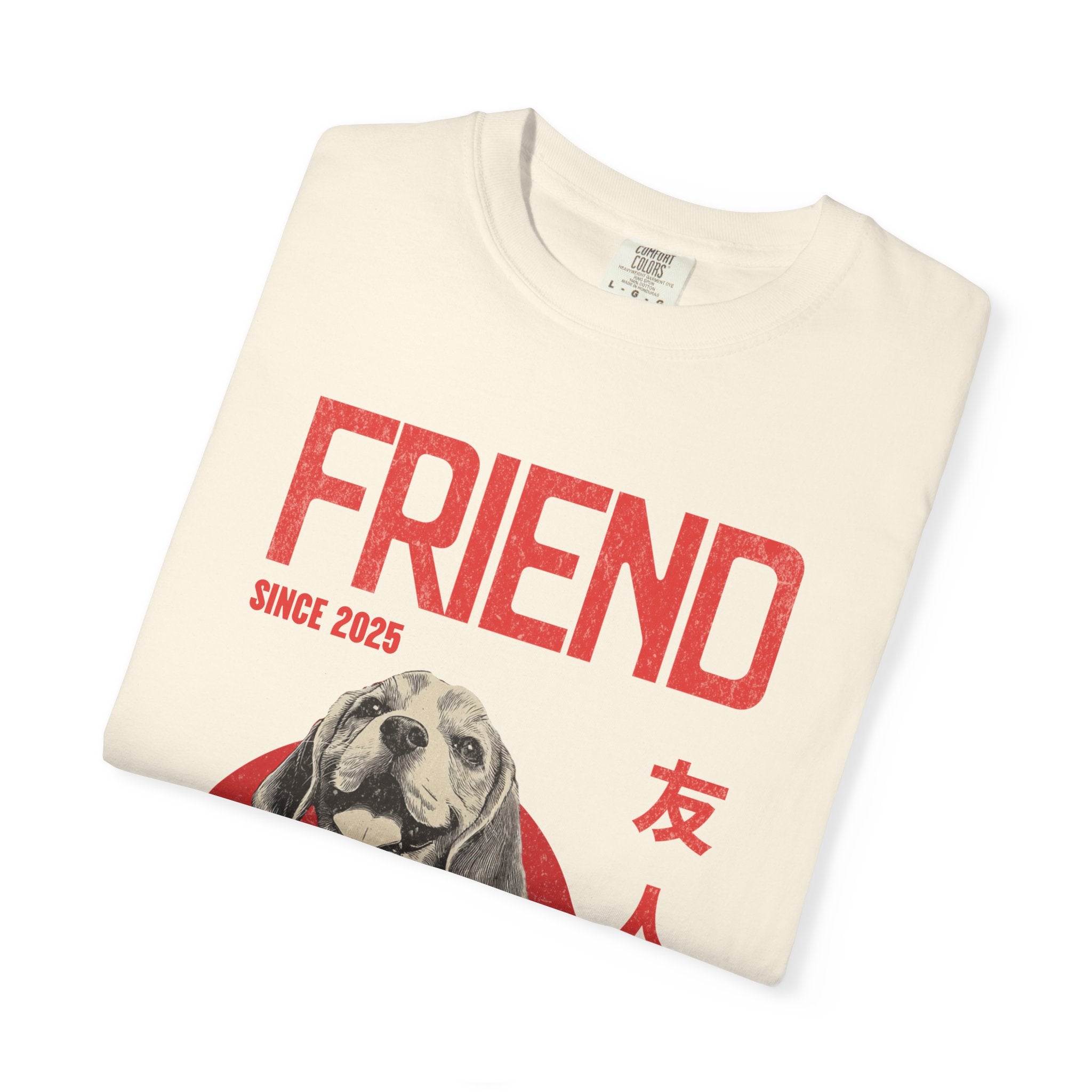 Beagle Puppy T-shirt | Anime Dog Shirt | Pet Memorial, Adoption Gift | Custom Year Personalization | Puppy owner mama |Comfort Colors®