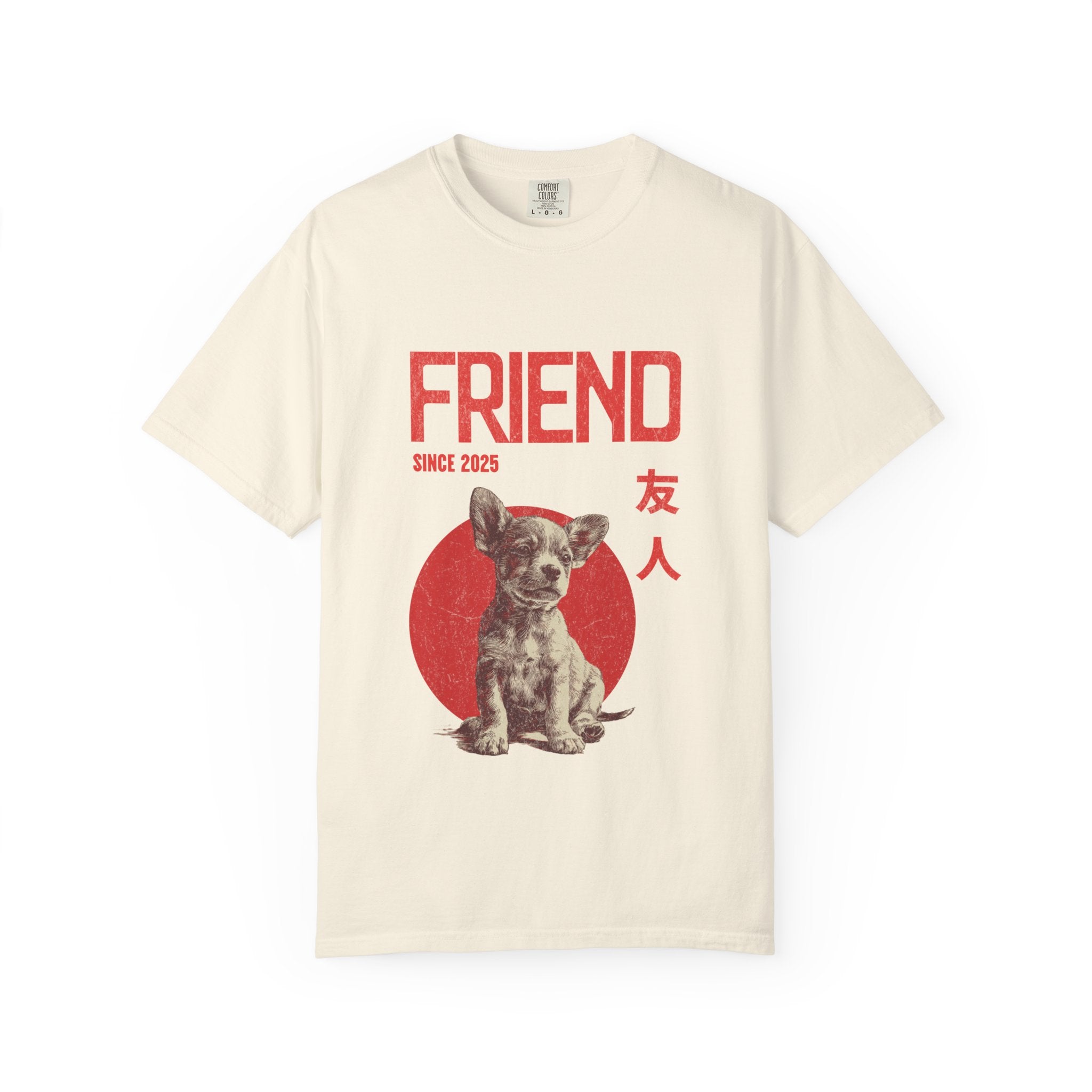 Chihuahua  Puppy T-shirt | Anime Dog Shirt | Pet Memorial, Adoption Gift | Custom Year Personalization | Puppy owner mama |Comfort Colors®