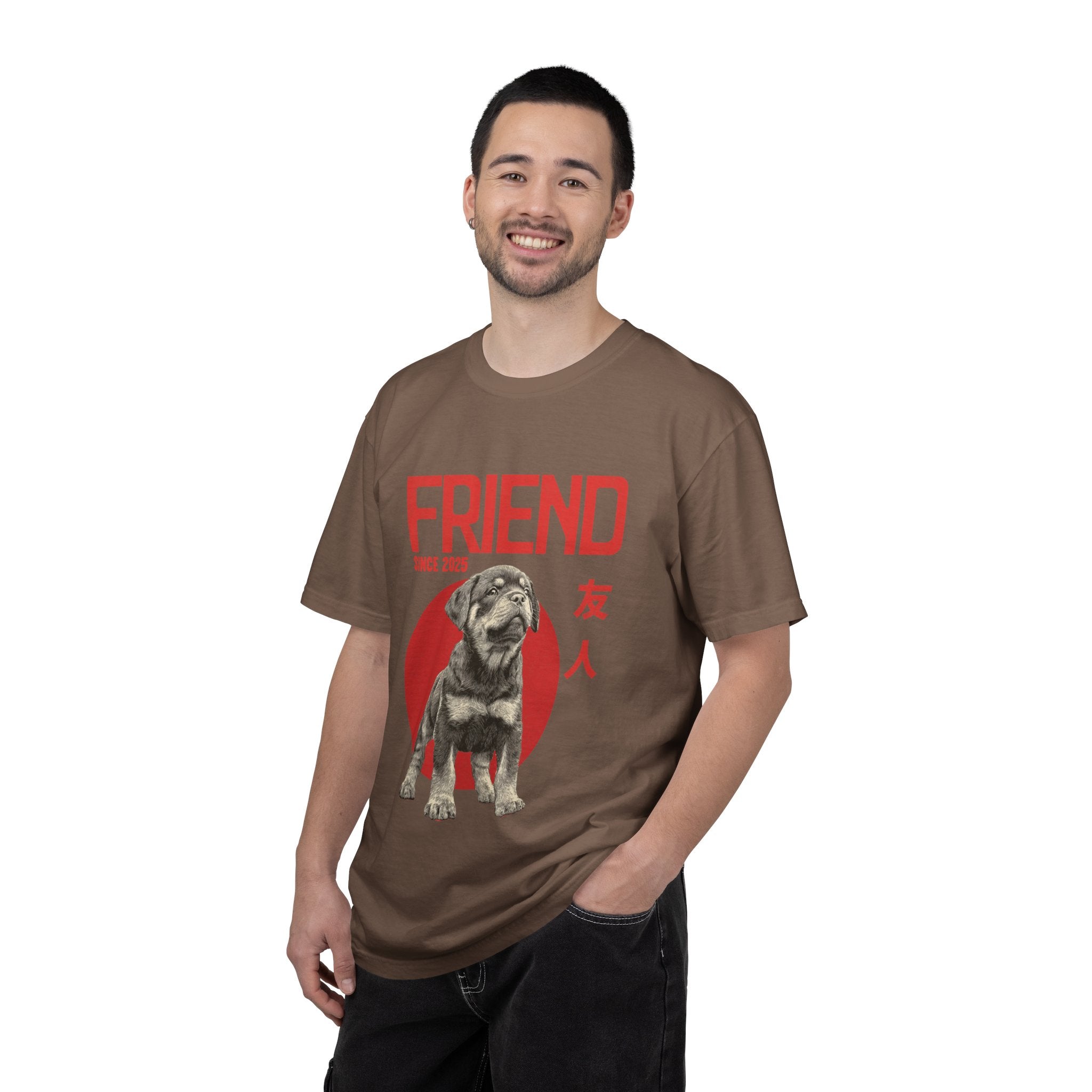 Rottweiler Puppy T-shirt | Anime Dog Shirt | Pet Memorial, Adoption Gift | Custom Year Personalization | Comfort Colors®