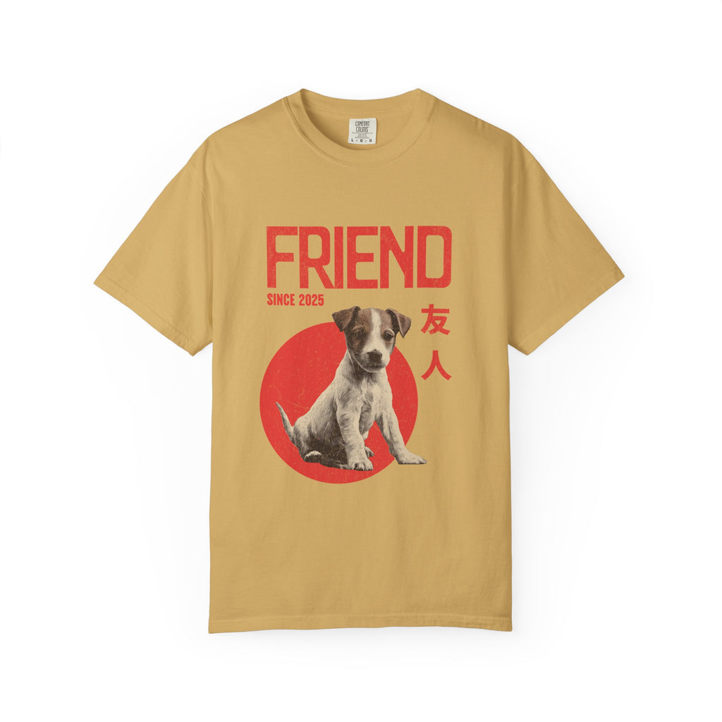 Jack Russel Puppy T-shirt | Anime Dog Shirt | Pet Memorial, Adoption Gift | Custom Year Personalization | Comfort Colors®