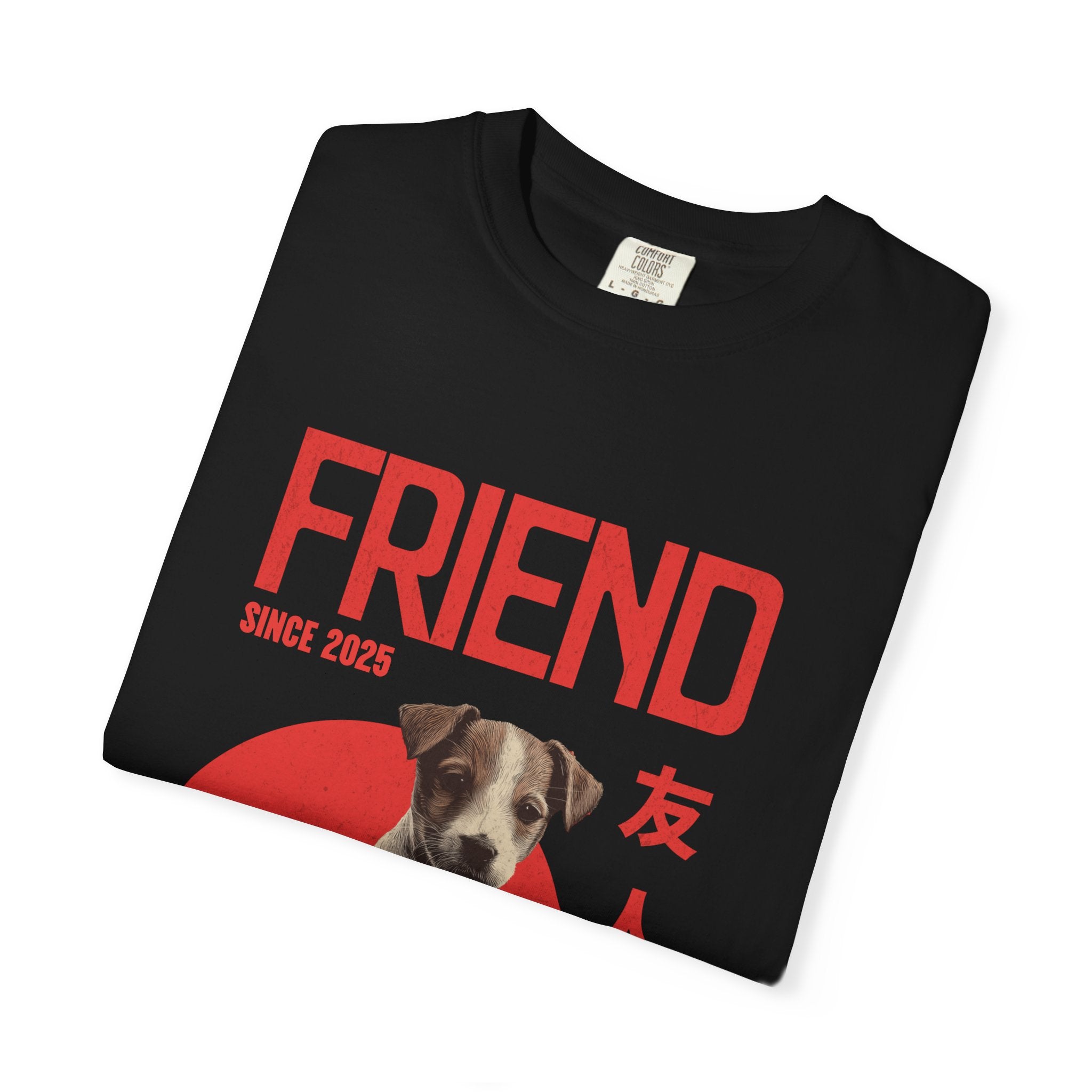 Jack Russel Puppy T-shirt | Anime Dog Shirt | Pet Memorial, Adoption Gift | Custom Year Personalization | Comfort Colors®
