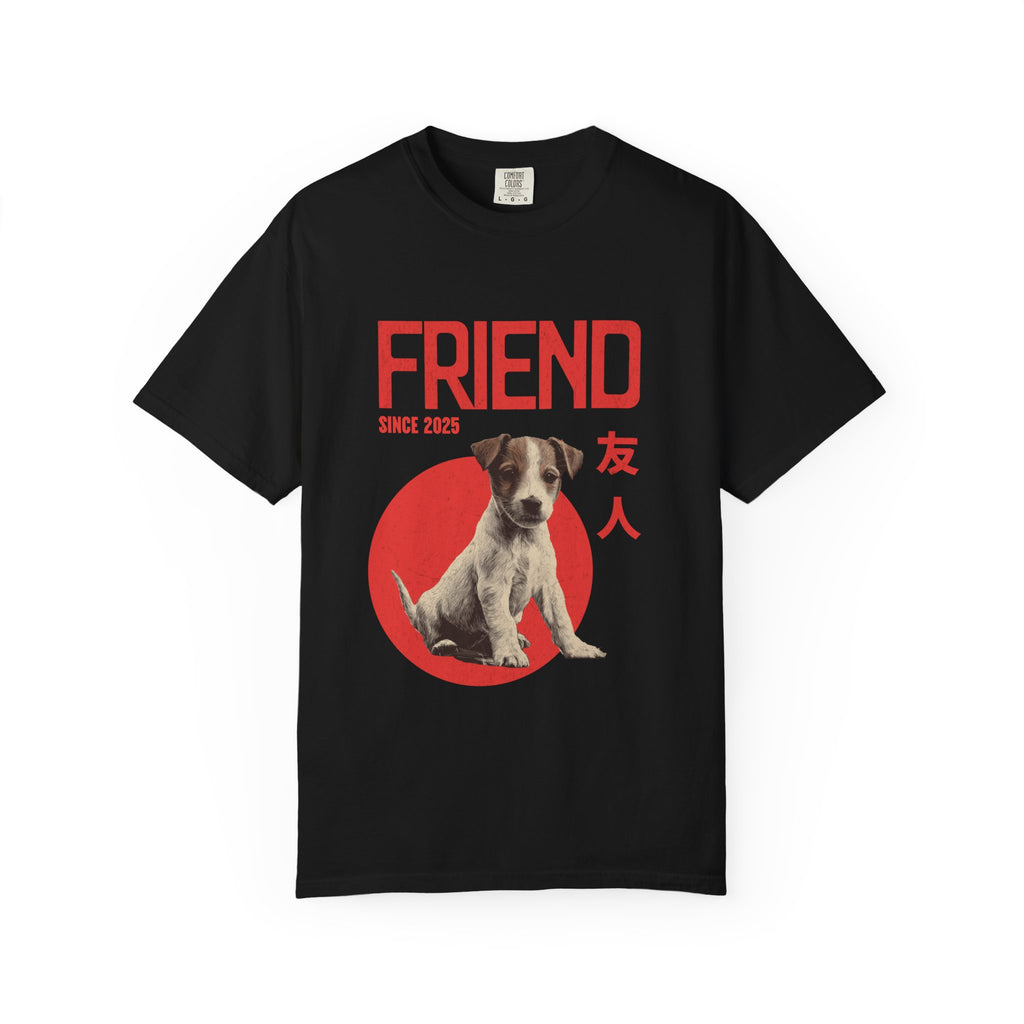 Jack Russel Puppy T-shirt | Anime Dog Shirt | Pet Memorial, Adoption Gift | Custom Year Personalization | Comfort Colors®