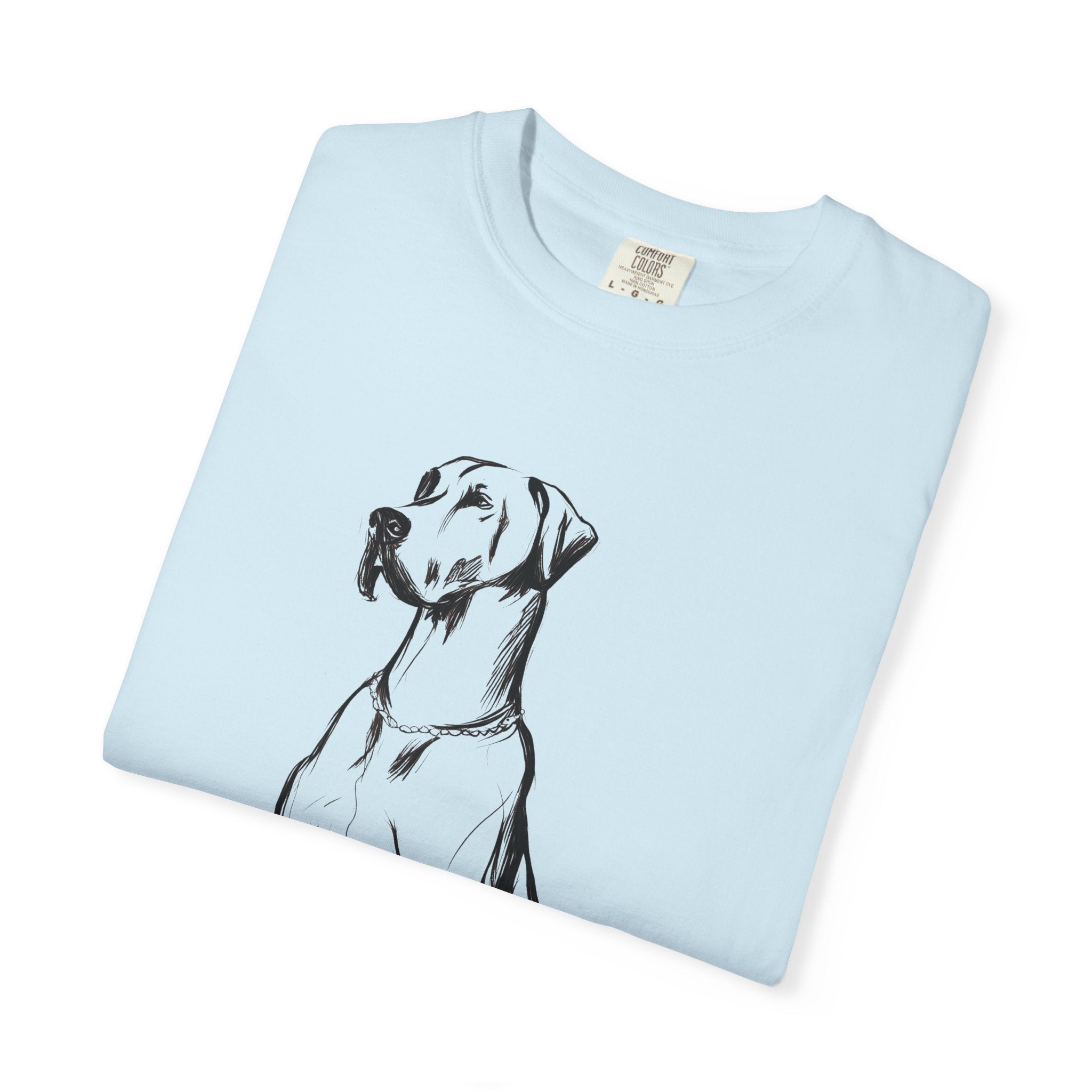 Personalized Great Dane T-Shirt | Custom Dog Name Tee | Comfort Colors Tee | Minimal Sketch Vintage Style | Dog lover gift
