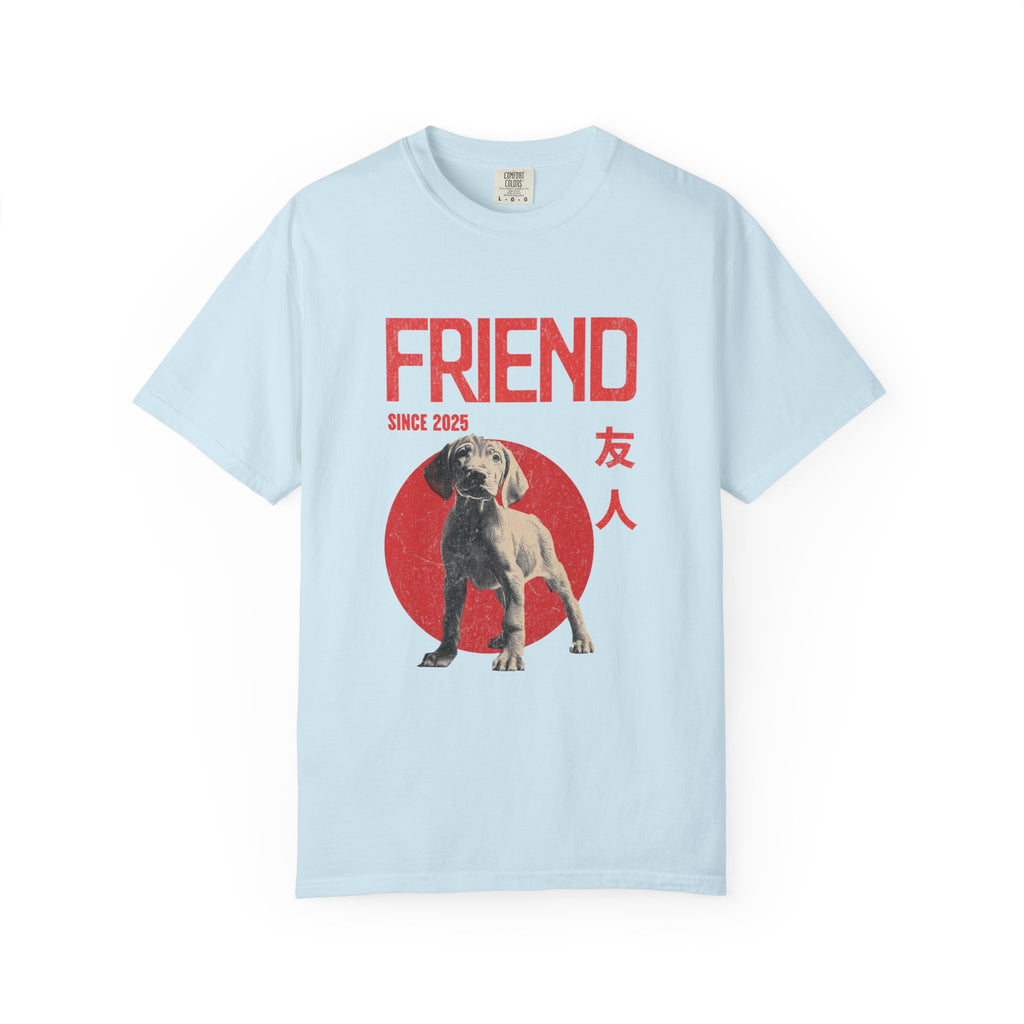 Vizsla Puppy T-shirt | Anime Dog Shirt | Pet Memorial, Adoption Gift | Custom Year Personalization | Comfort Colors®