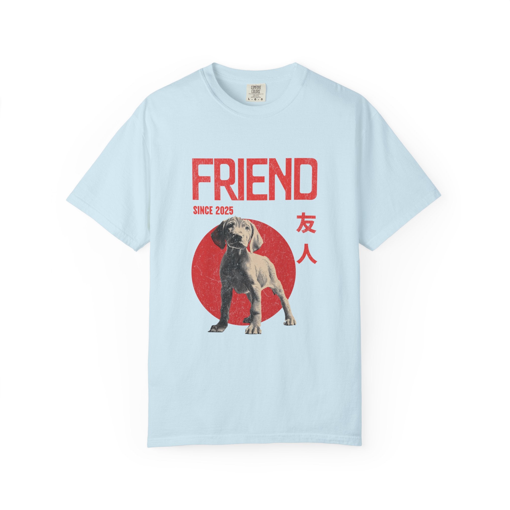 Vizsla Puppy T-shirt | Anime Dog Shirt | Pet Memorial, Adoption Gift | Custom Year Personalization | Comfort Colors®