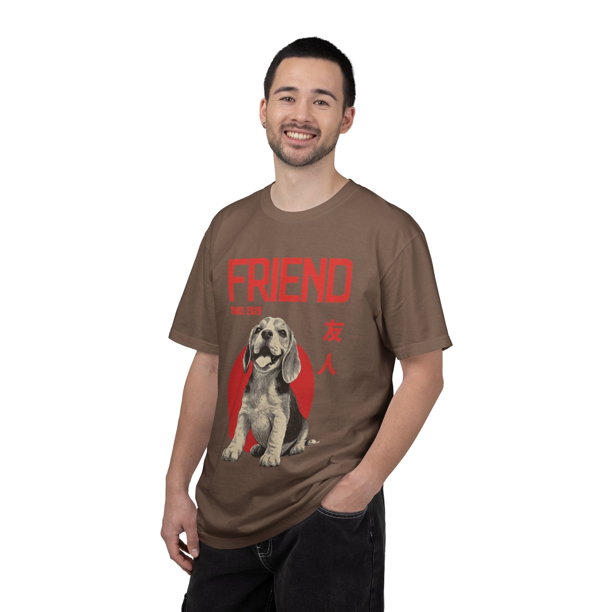 Beagle Puppy T-shirt | Anime Dog Shirt | Pet Memorial, Adoption Gift | Custom Year Personalization | Puppy owner mama |Comfort Colors®