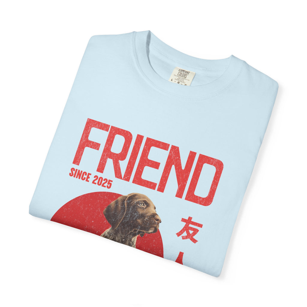 German Pointer Puppy T-shirt | Anime Dog Shirt | Pet Memorial, Adoption Gift | Custom Year Personalization | Comfort Colors®