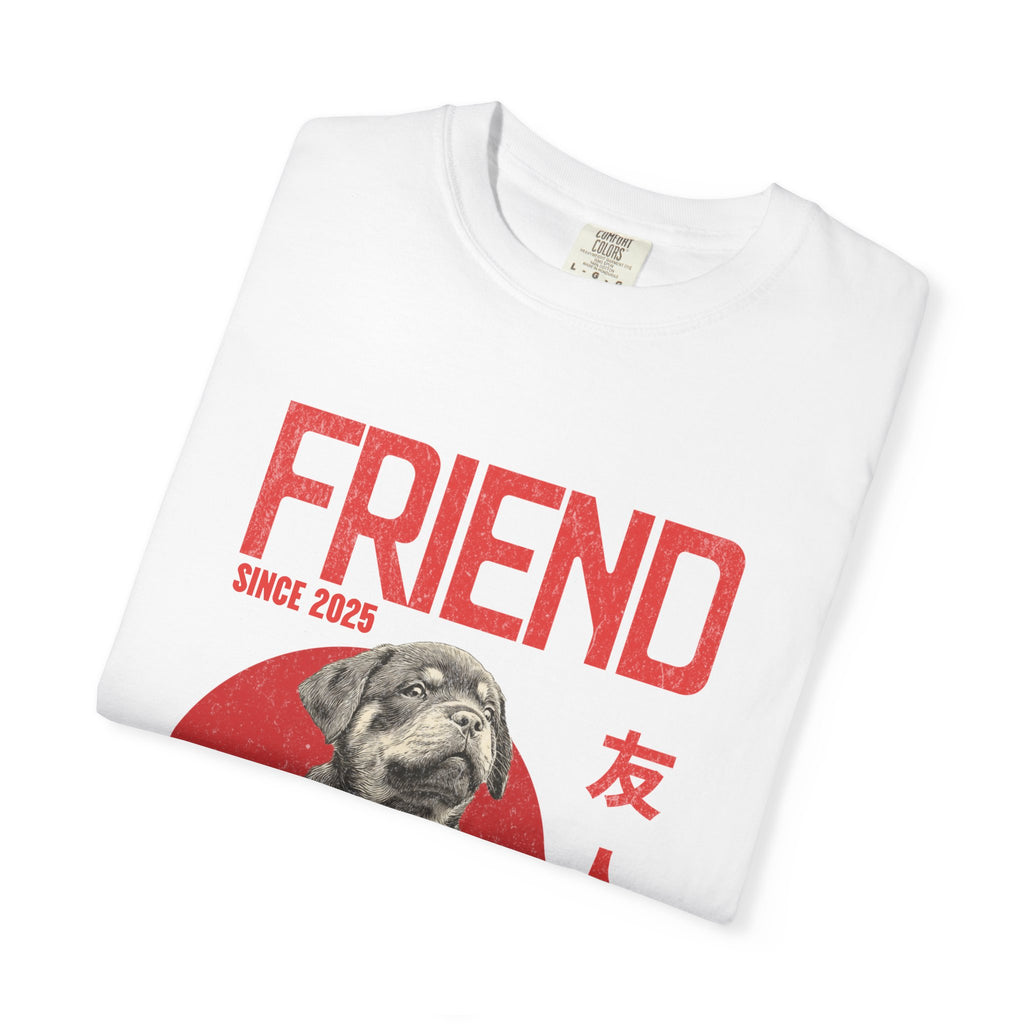 Rottweiler Puppy T-shirt | Anime Dog Shirt | Pet Memorial, Adoption Gift | Custom Year Personalization | Comfort Colors®