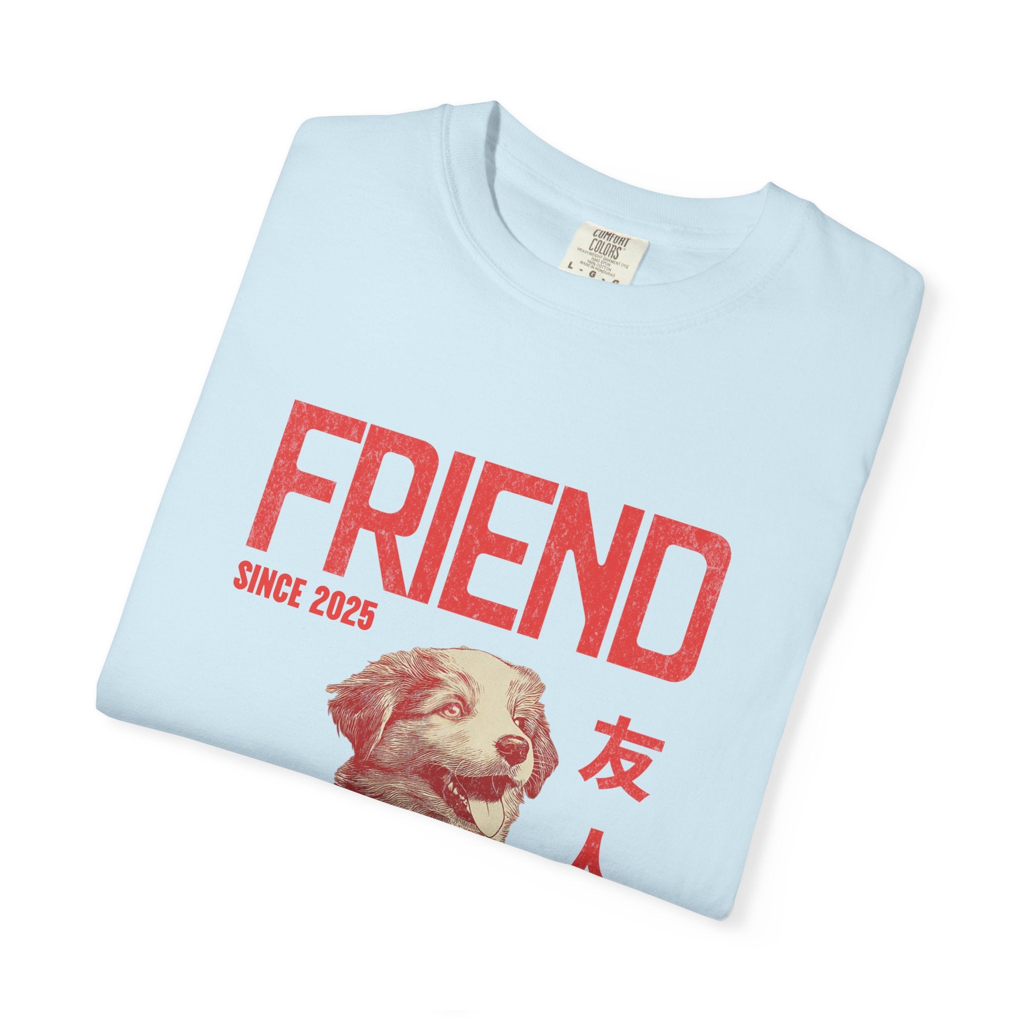 Australian Shepherd Friend Tee | Anime Dog Shirt | Unisex Birthday Gift | Custom Year Personalization | Gift for Dog Lovers and Anime Fans