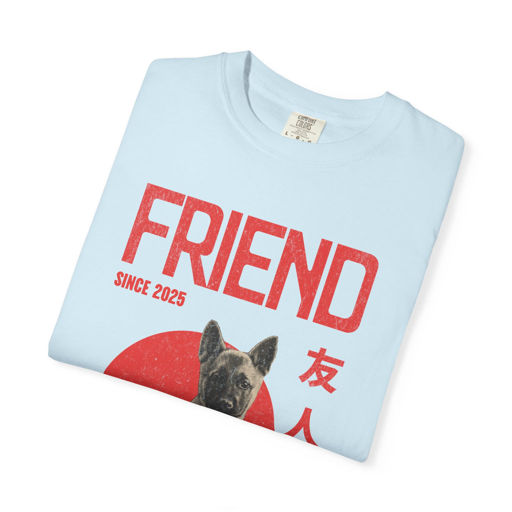 Belgian Malinois Puppy T-shirt | Anime Dog Shirt | Pet Memorial, Adoption Gift | Custom Year Personalization | Dog dad |Comfort Colors®