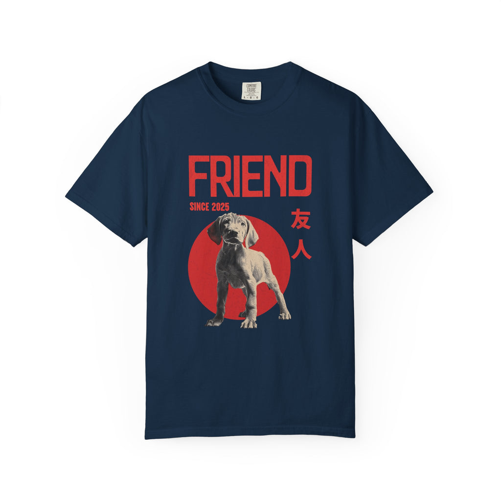 Vizsla Puppy T-shirt | Anime Dog Shirt | Pet Memorial, Adoption Gift | Custom Year Personalization | Comfort Colors®