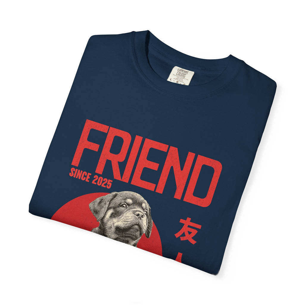 Rottweiler Puppy T-shirt | Anime Dog Shirt | Pet Memorial, Adoption Gift | Custom Year Personalization | Comfort Colors®