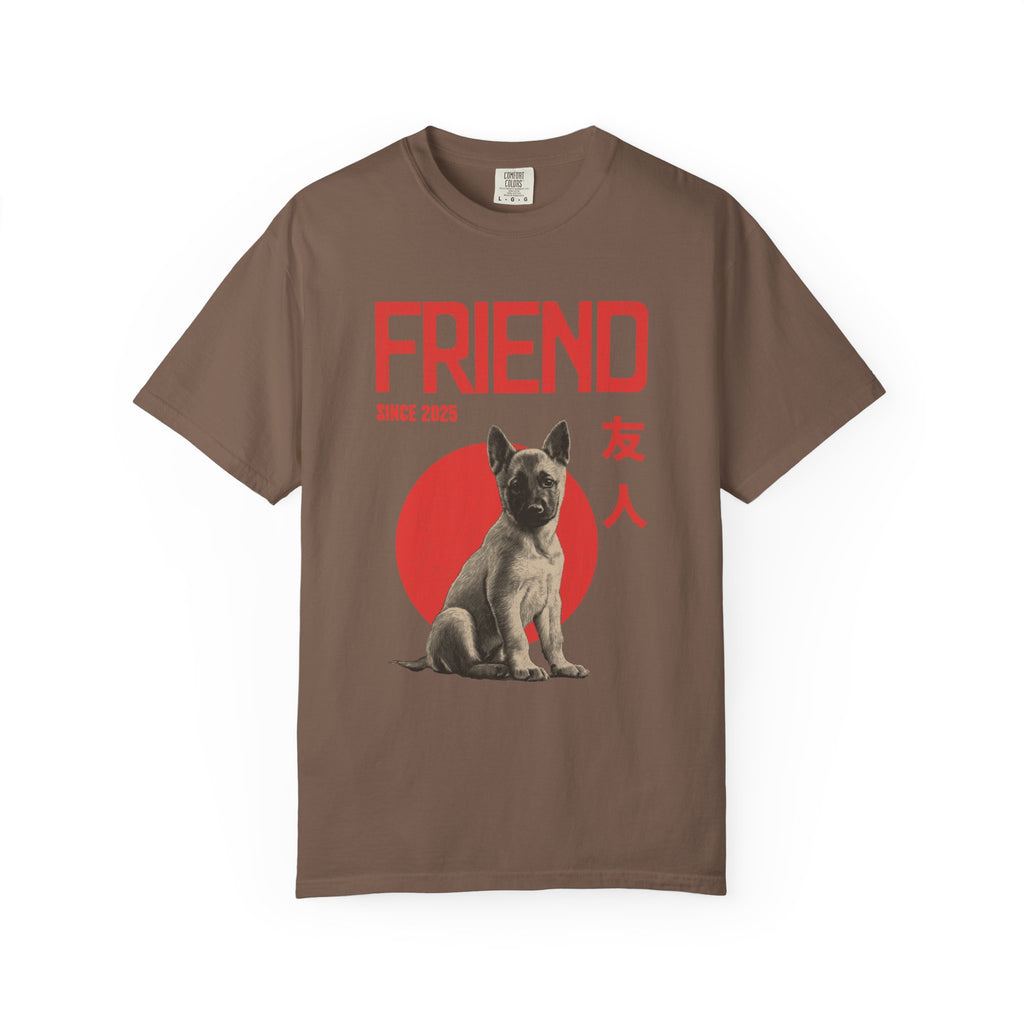 Belgian Malinois Puppy T-shirt | Anime Dog Shirt | Pet Memorial, Adoption Gift | Custom Year Personalization | Dog dad |Comfort Colors®