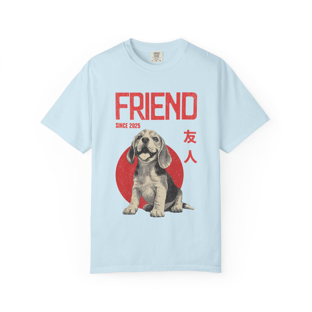 Beagle Puppy T-shirt | Anime Dog Shirt | Pet Memorial, Adoption Gift | Custom Year Personalization | Puppy owner mama |Comfort Colors®