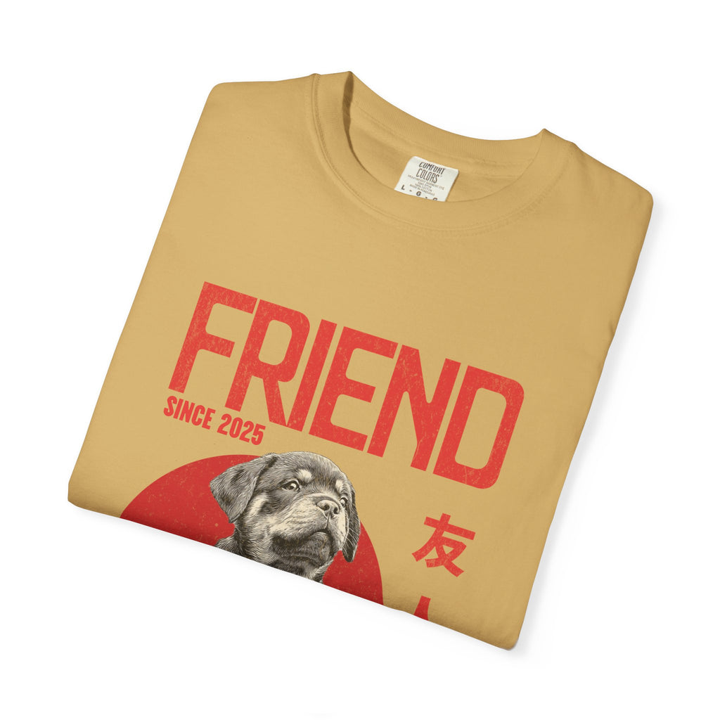 Rottweiler Puppy T-shirt | Anime Dog Shirt | Pet Memorial, Adoption Gift | Custom Year Personalization | Comfort Colors®
