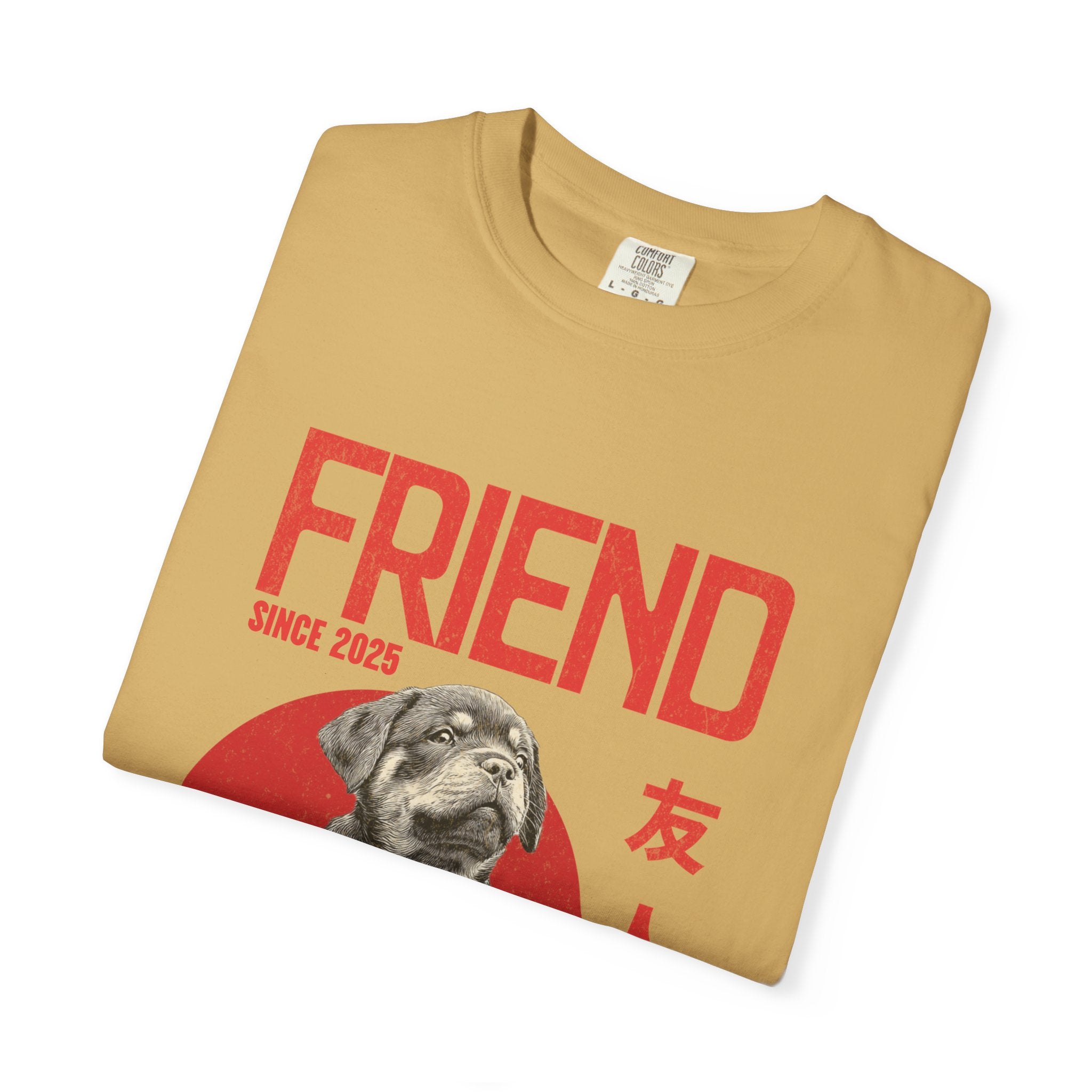 Rottweiler Puppy T-shirt | Anime Dog Shirt | Pet Memorial, Adoption Gift | Custom Year Personalization | Comfort Colors®