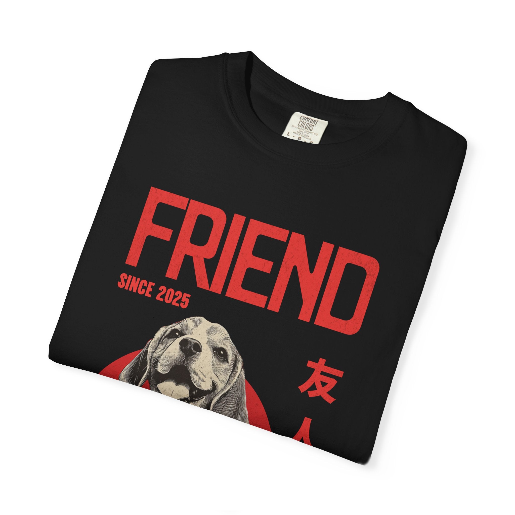 Beagle Puppy T-shirt | Anime Dog Shirt | Pet Memorial, Adoption Gift | Custom Year Personalization | Puppy owner mama |Comfort Colors®
