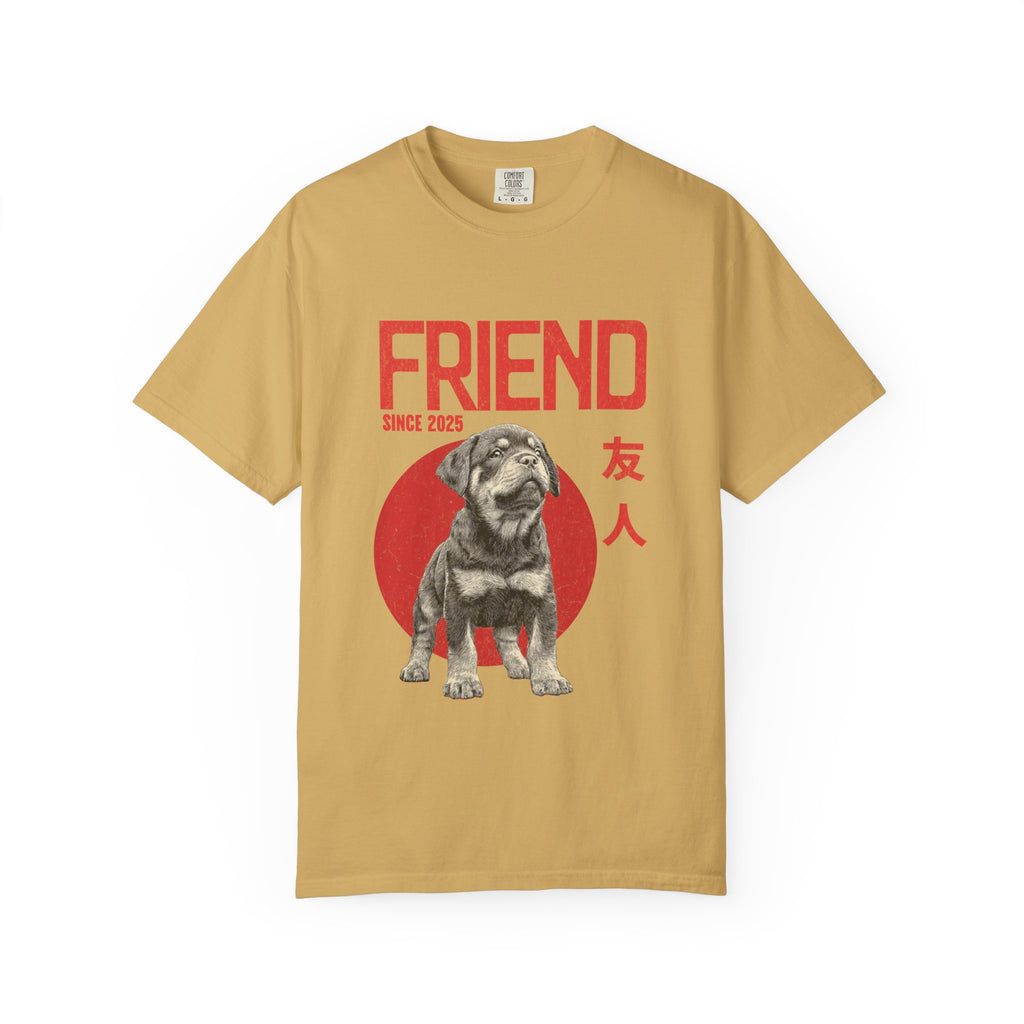 Rottweiler Puppy T-shirt | Anime Dog Shirt | Pet Memorial, Adoption Gift | Custom Year Personalization | Comfort Colors®
