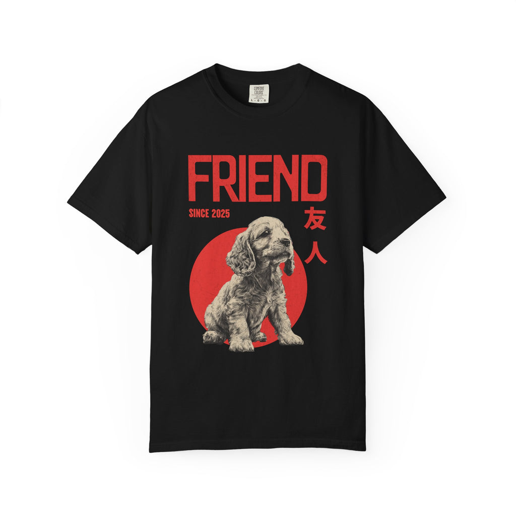 Cocker Spaniel Puppy T-shirt | Anime Dog Shirt | Pet Memorial, Adoption Gift | Custom Year Personalization | Dog mama |Comfort Colors®