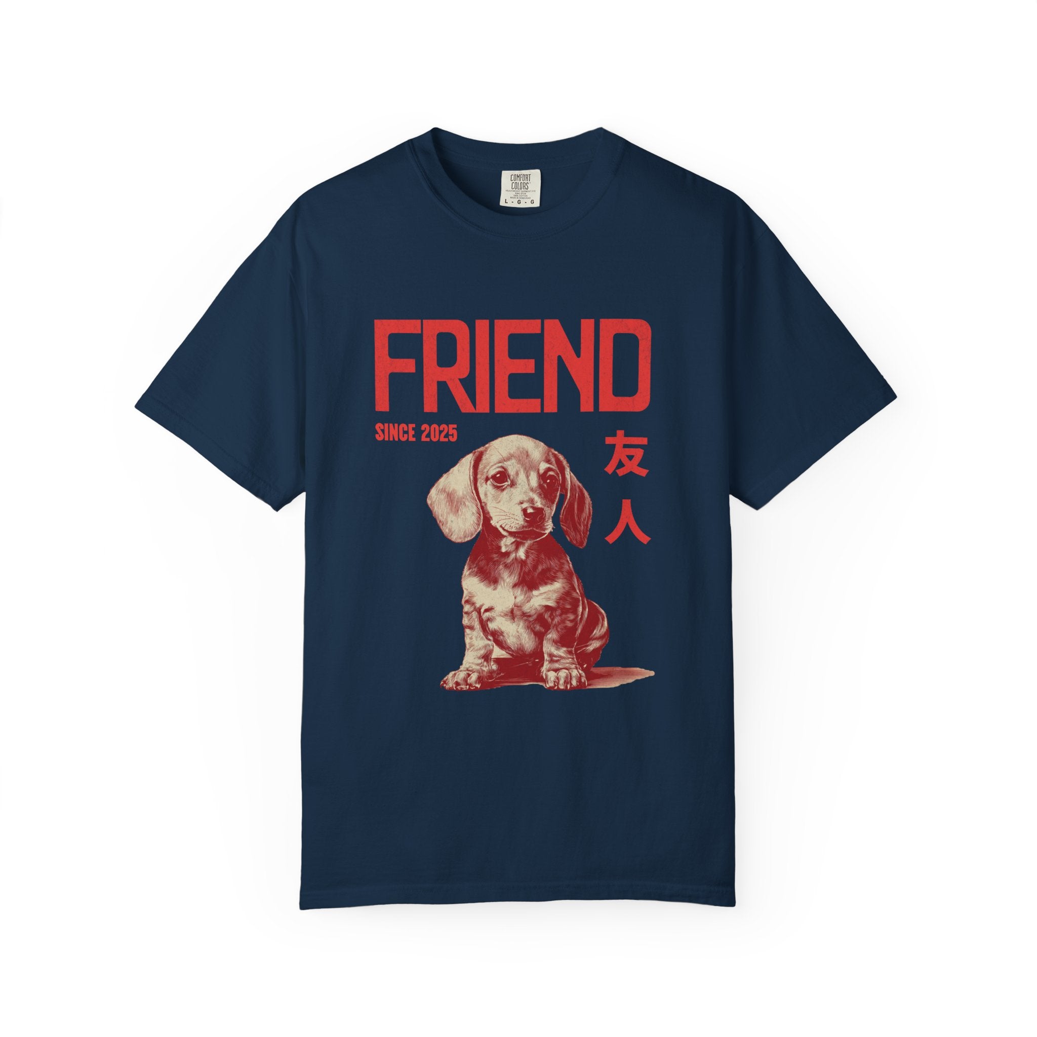 Dachshund Puppy T-shirt | Anime Dog Shirt | Pet Memorial, Adoption Gift | Custom Year Personalization | Puppy owner mama |Comfort Colors®