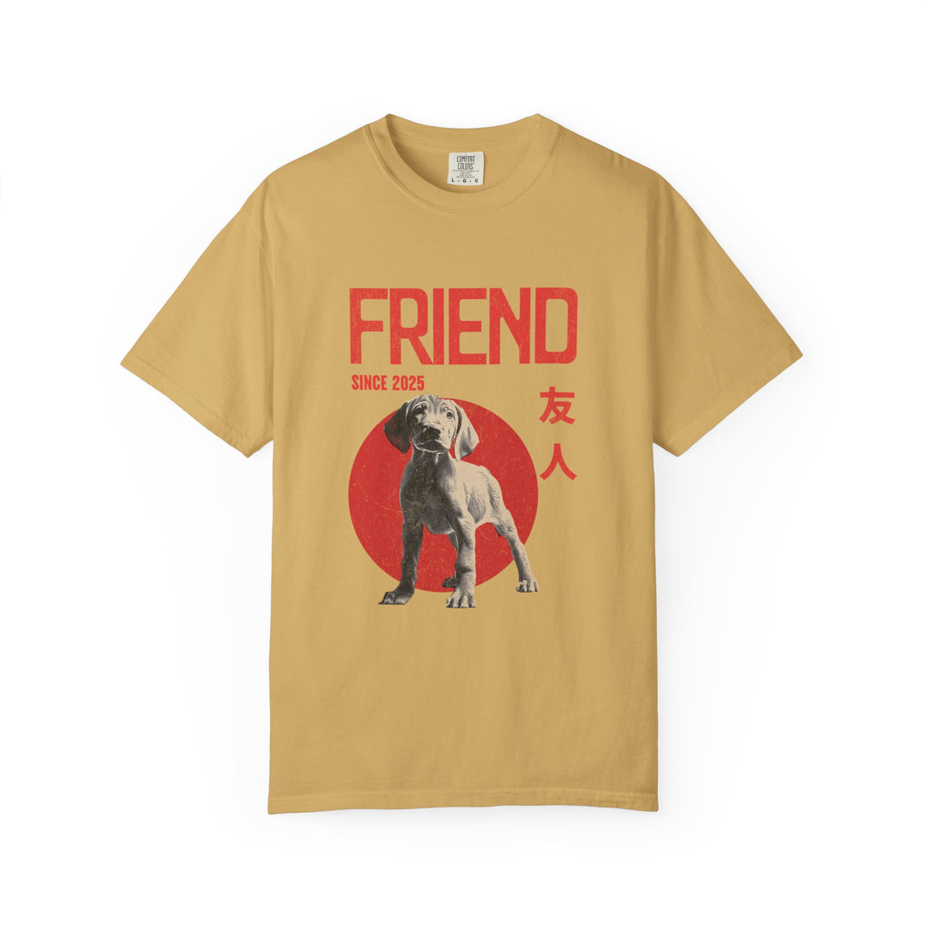 Vizsla Puppy T-shirt | Anime Dog Shirt | Pet Memorial, Adoption Gift | Custom Year Personalization | Comfort Colors®