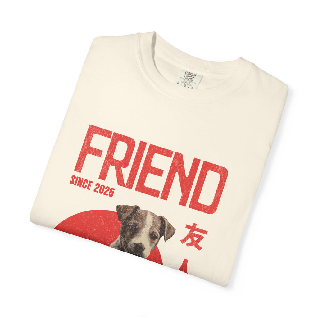 Jack Russel Puppy T-shirt | Anime Dog Shirt | Pet Memorial, Adoption Gift | Custom Year Personalization | Comfort Colors®