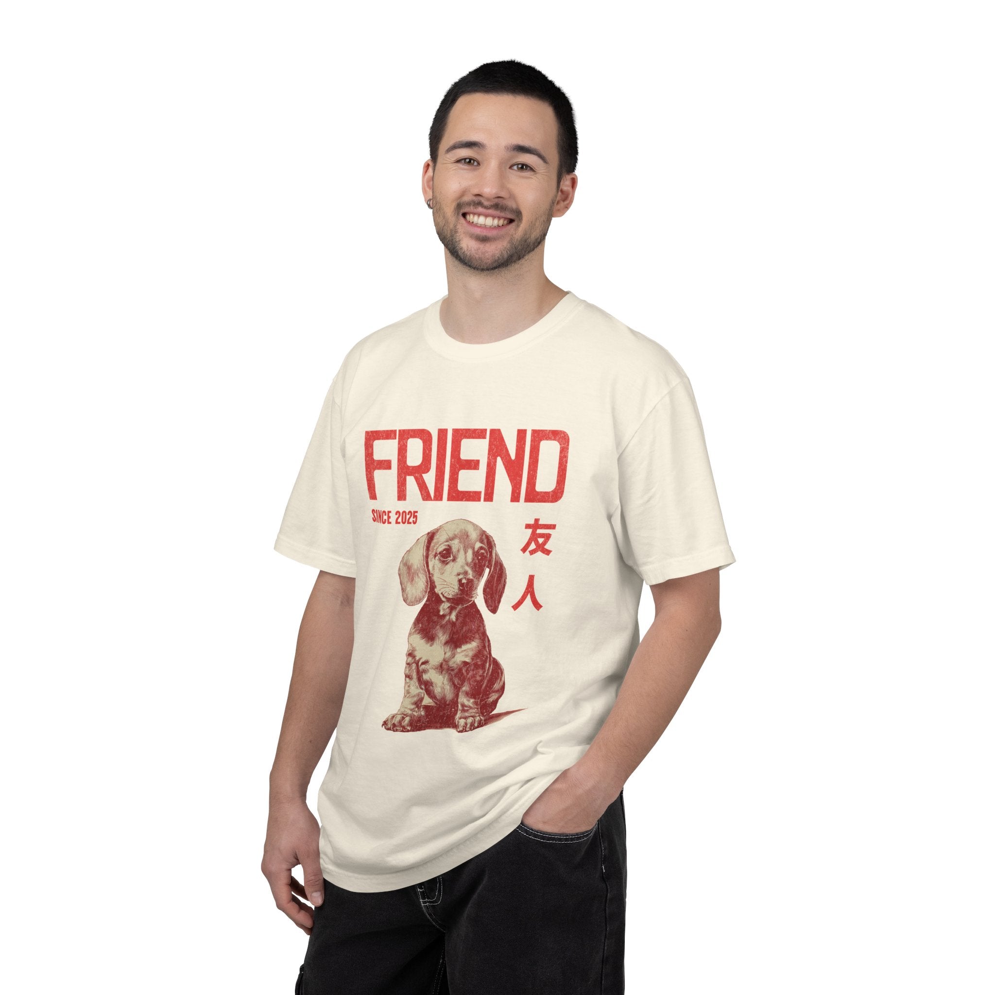 Dachshund Puppy T-shirt | Anime Dog Shirt | Pet Memorial, Adoption Gift | Custom Year Personalization | Puppy owner mama |Comfort Colors®