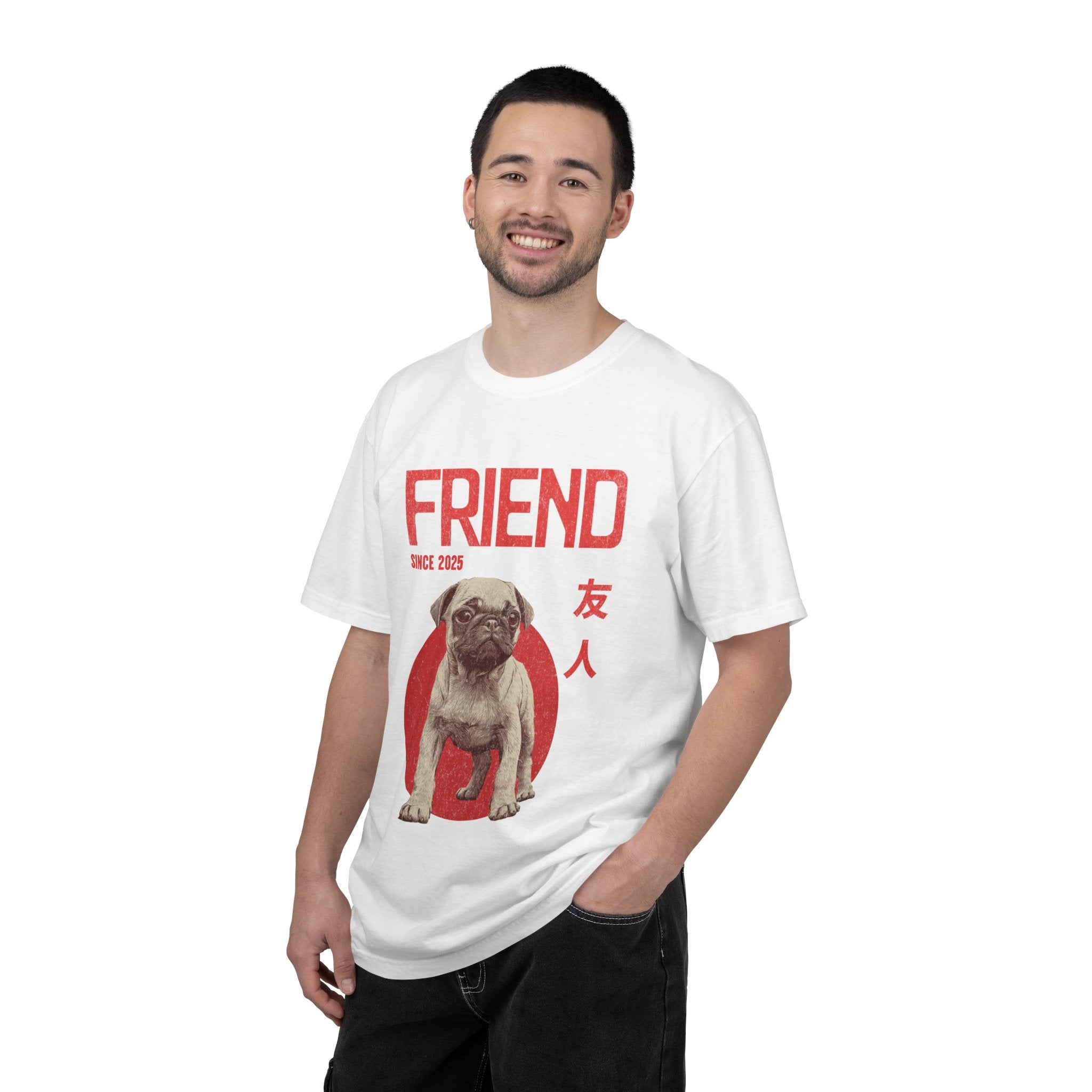 Pug Puppy T-shirt | Anime Dog Shirt | Pet Memorial, Adoption Gift | Custom Year Personalization | Dog mama |Comfort Colors®