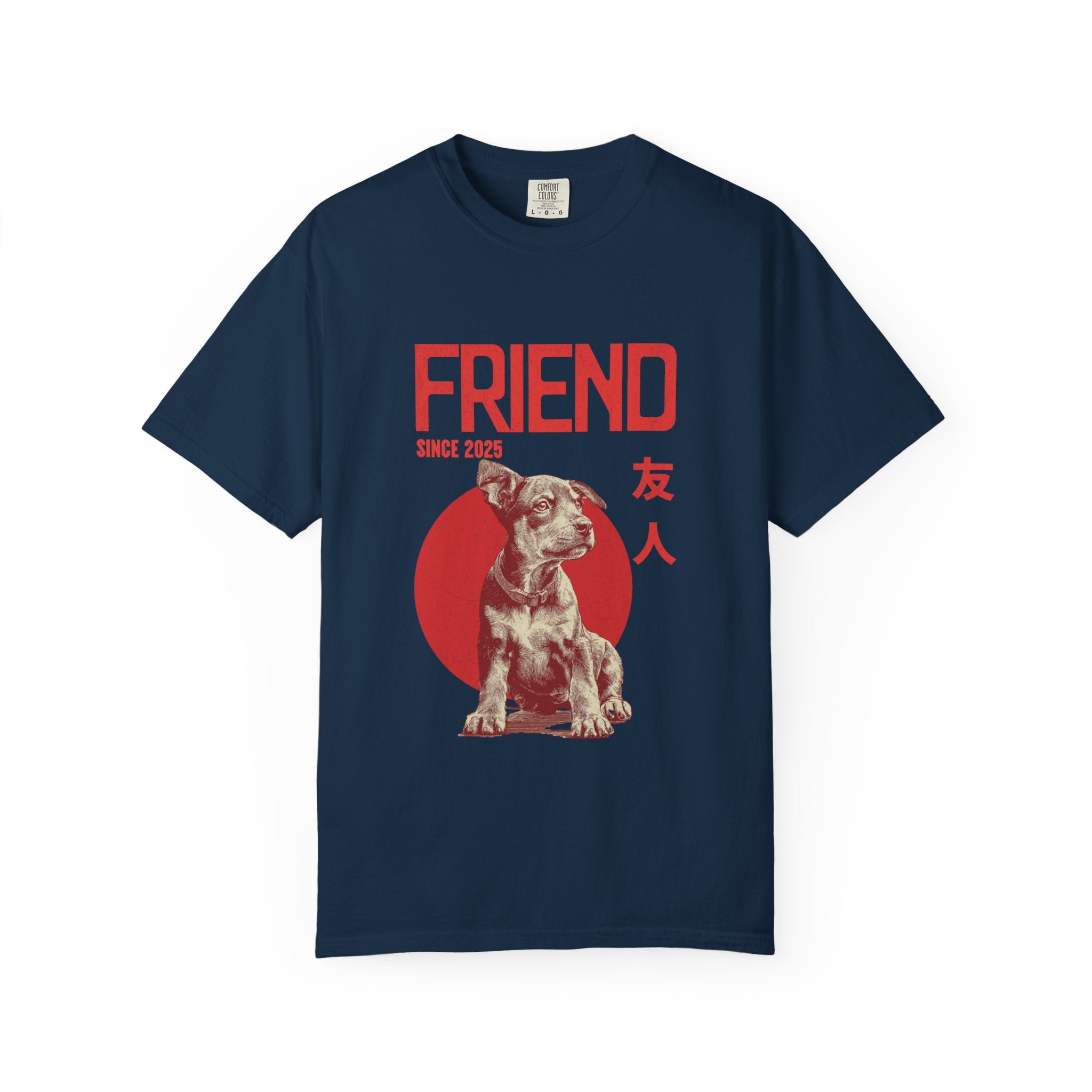 Doberman Friend Shirt | Anime Dog T-Shirt | Unisex Birthday Gift | Custom Year Personalization | Gift for Dog Lovers and Anime Fans